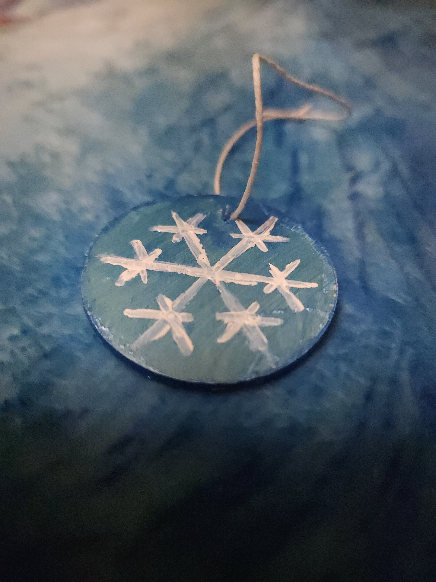 2" snowflakes Yule Tree Decor