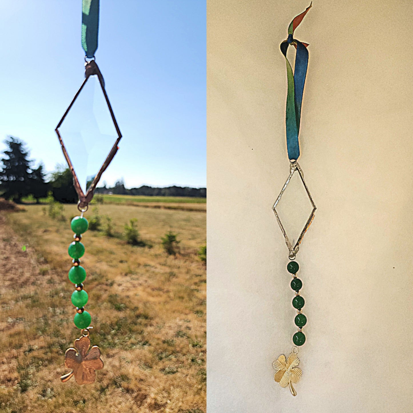 Shamrock Kite Suncatcher
