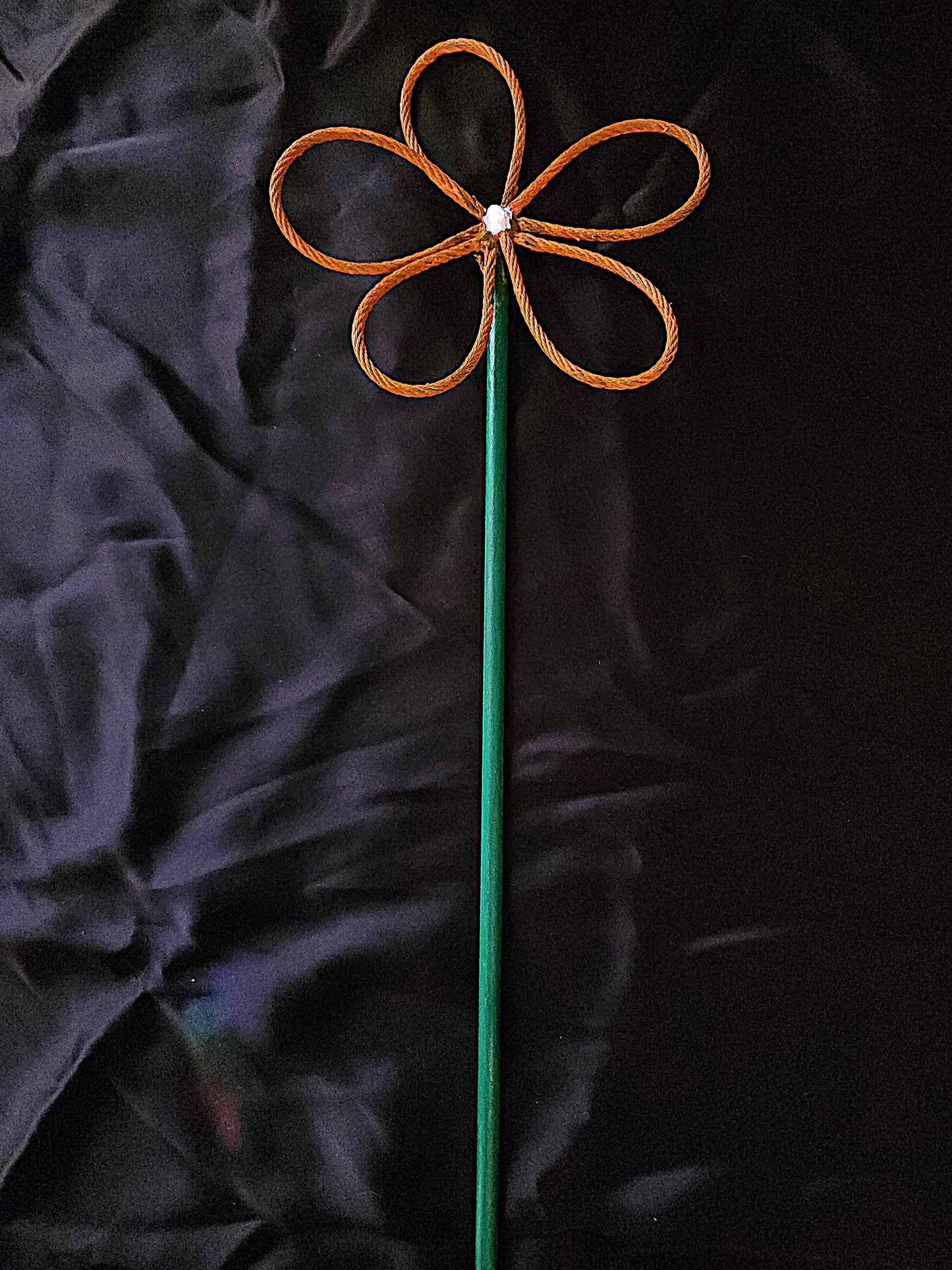 Steel Flower Sculpture