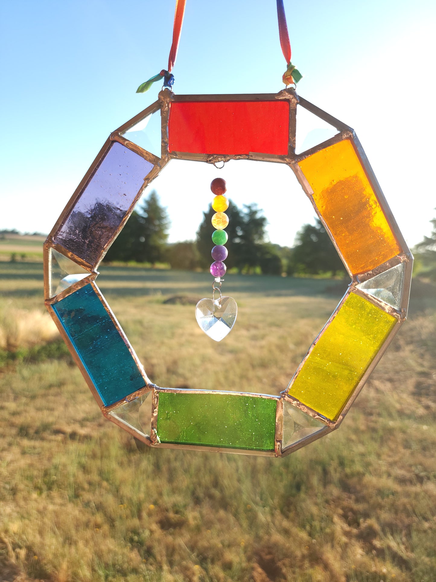Rainbow Pride Loop Suncatcher