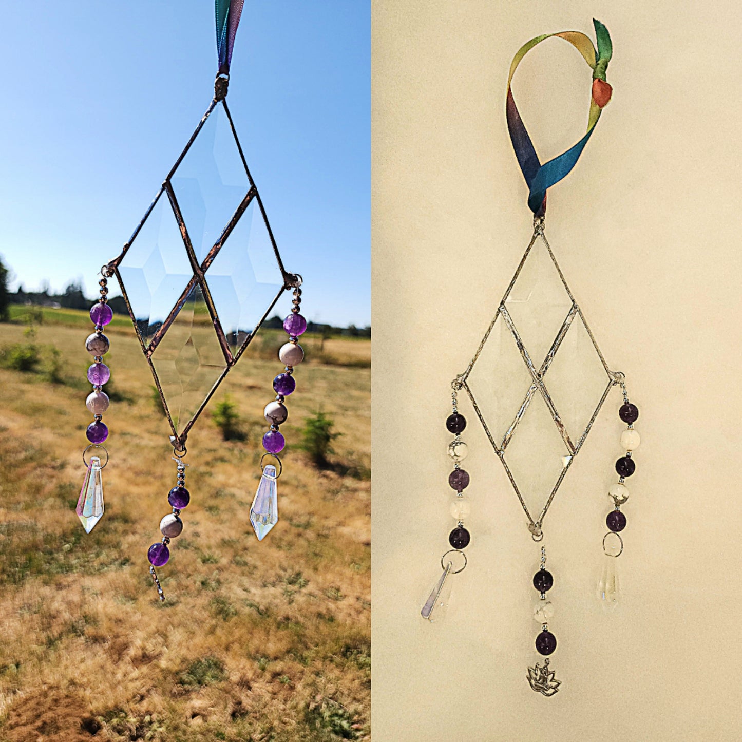 Meditation Lotus Suncatcher