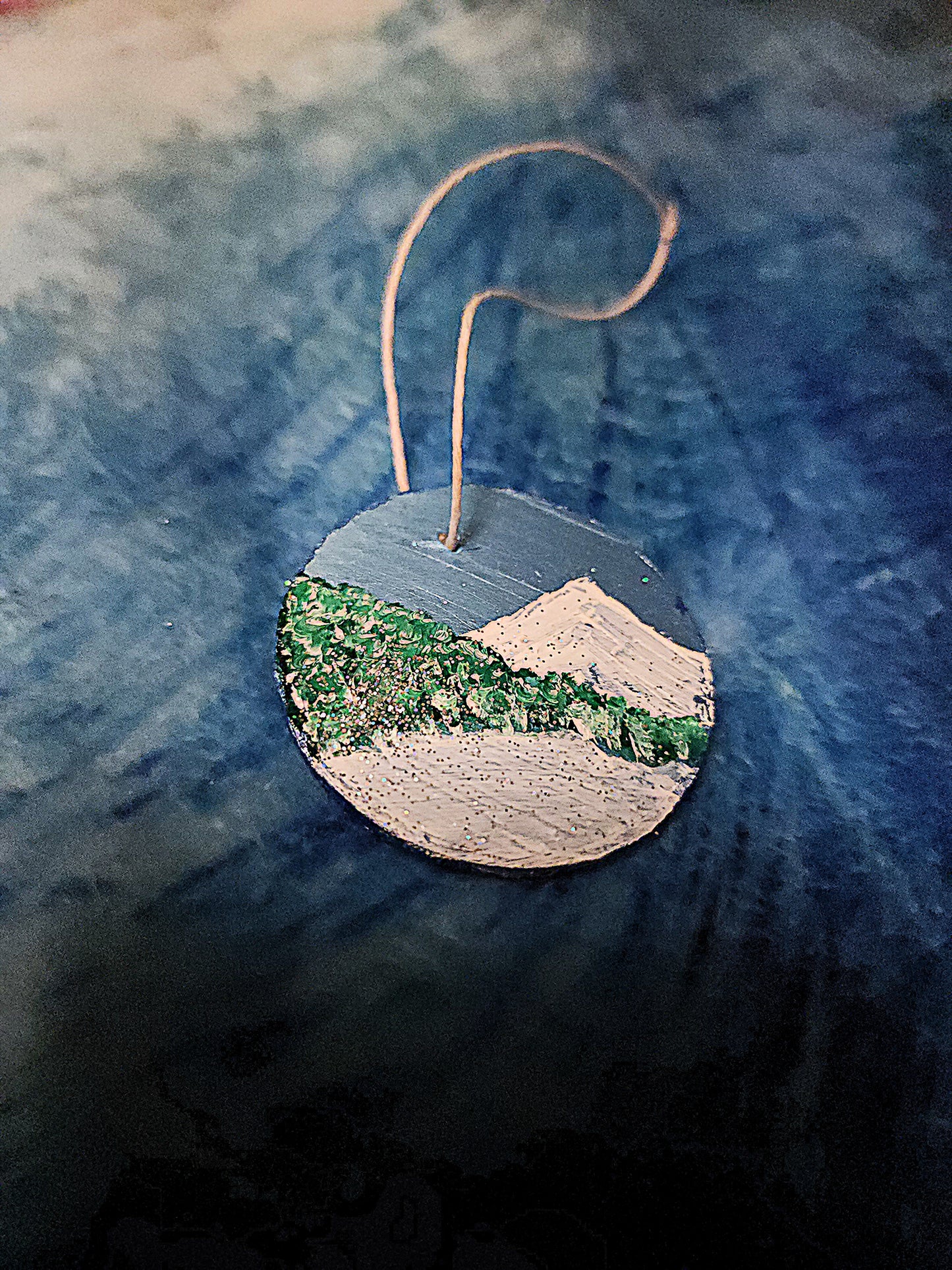 2" landscapes Yule Tree Decor