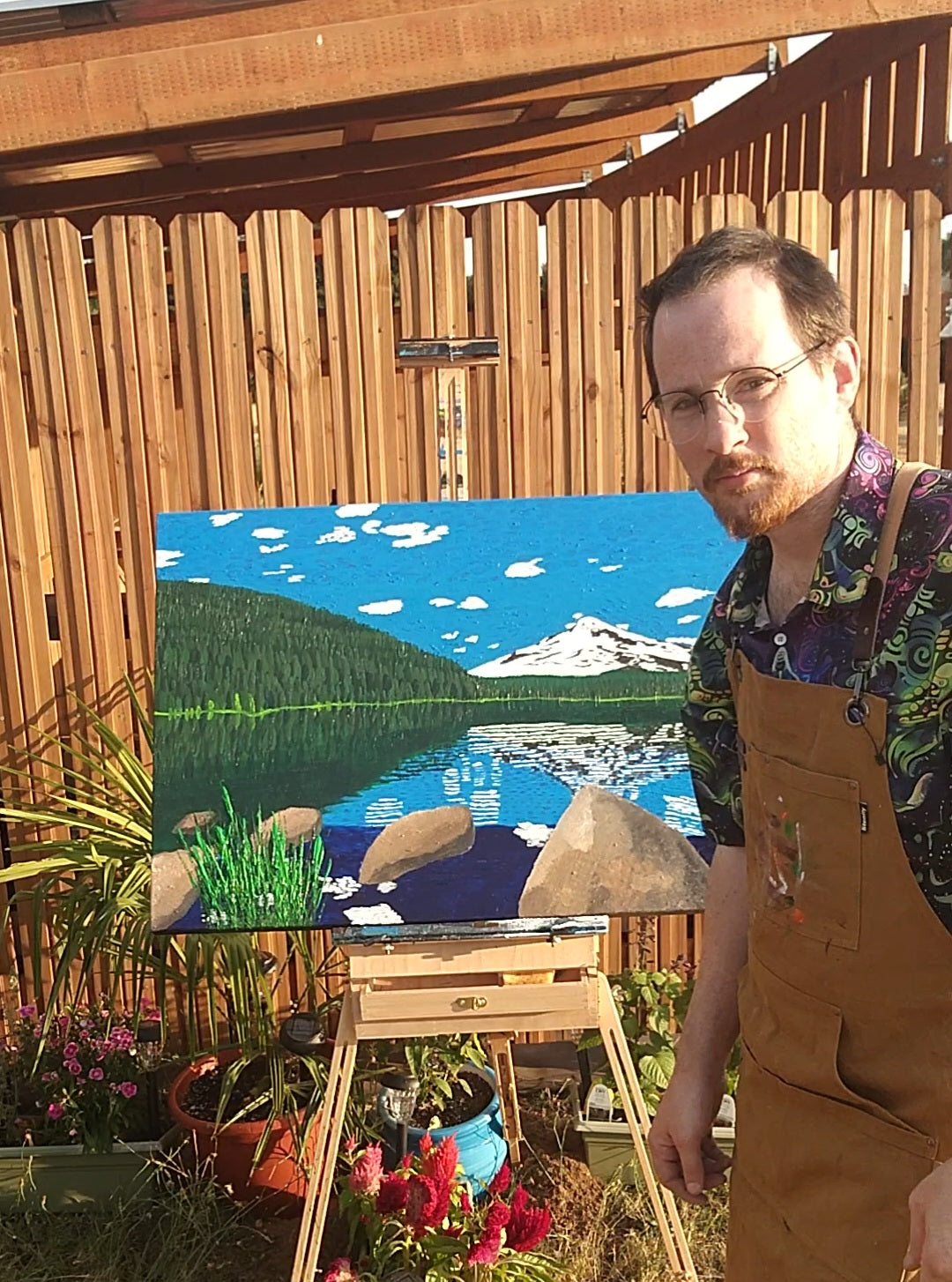 Trillium Lake in June