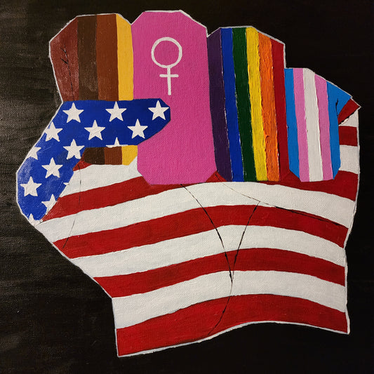 Resist Together 3" stickers