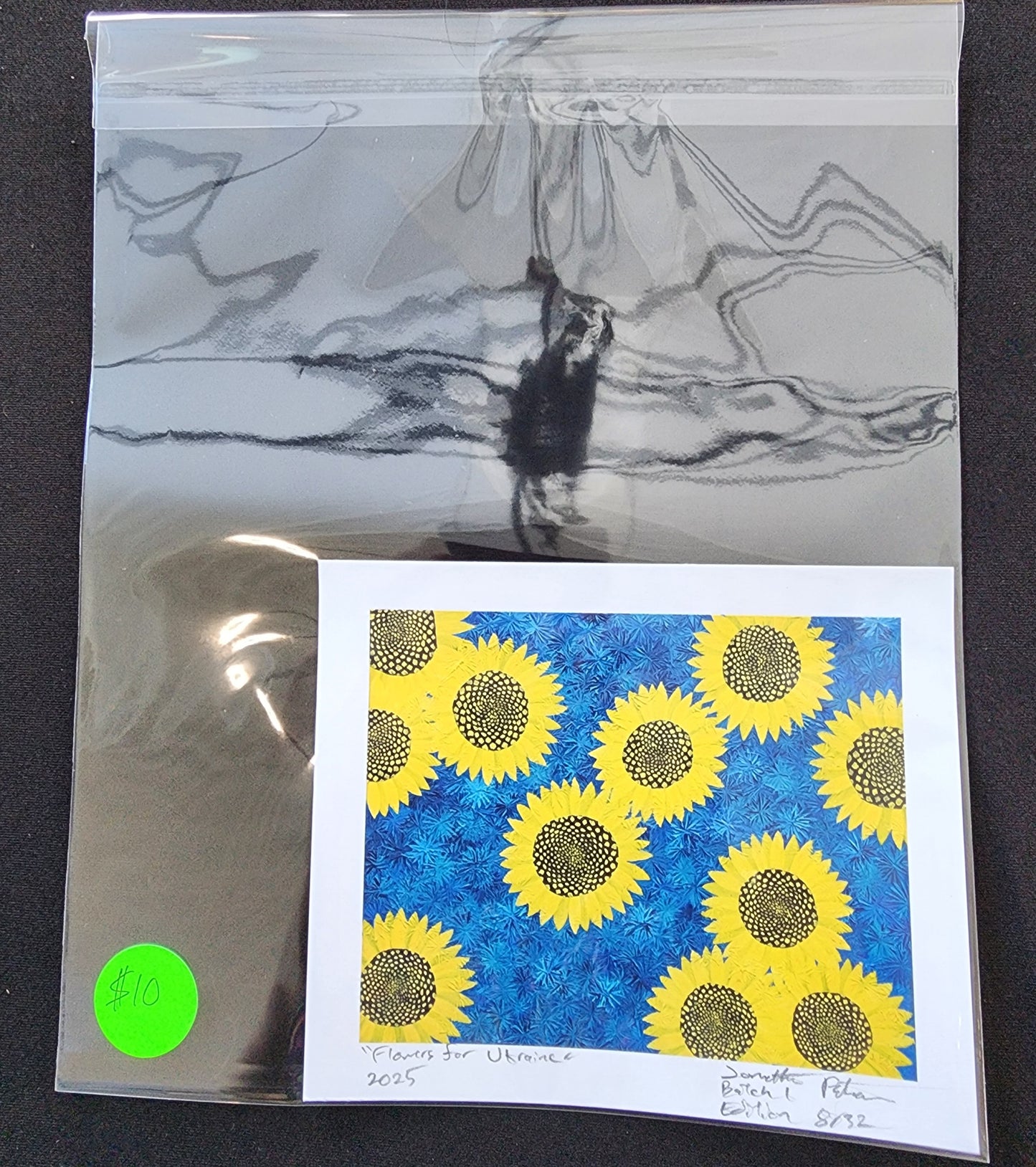 Print of "Flowers for Ukraine"