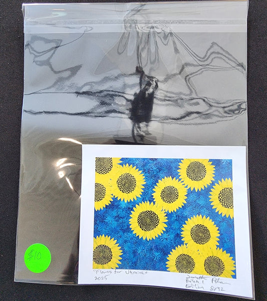 Print of "Flowers for Ukraine"