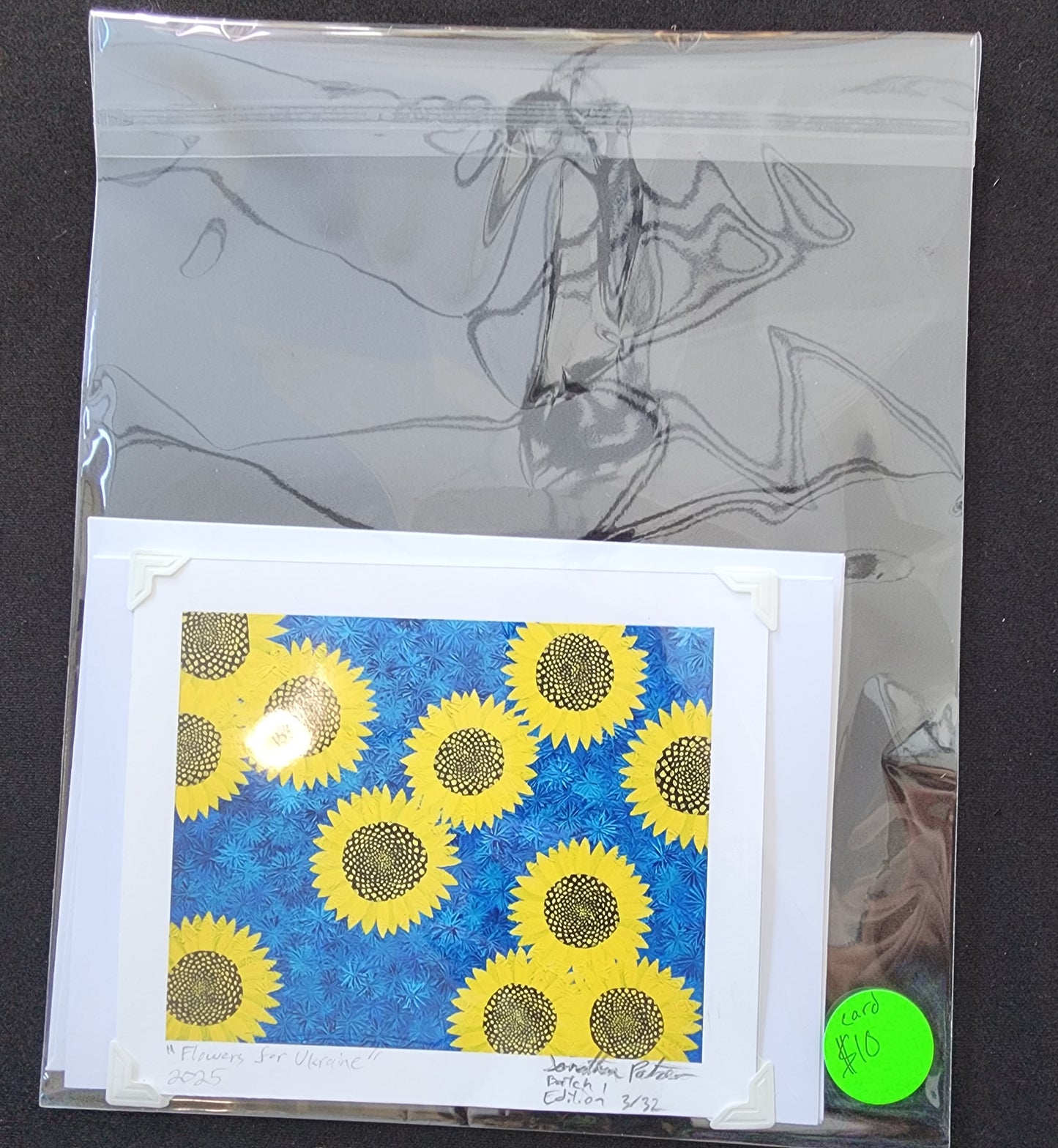 Print of "Flowers for Ukraine"