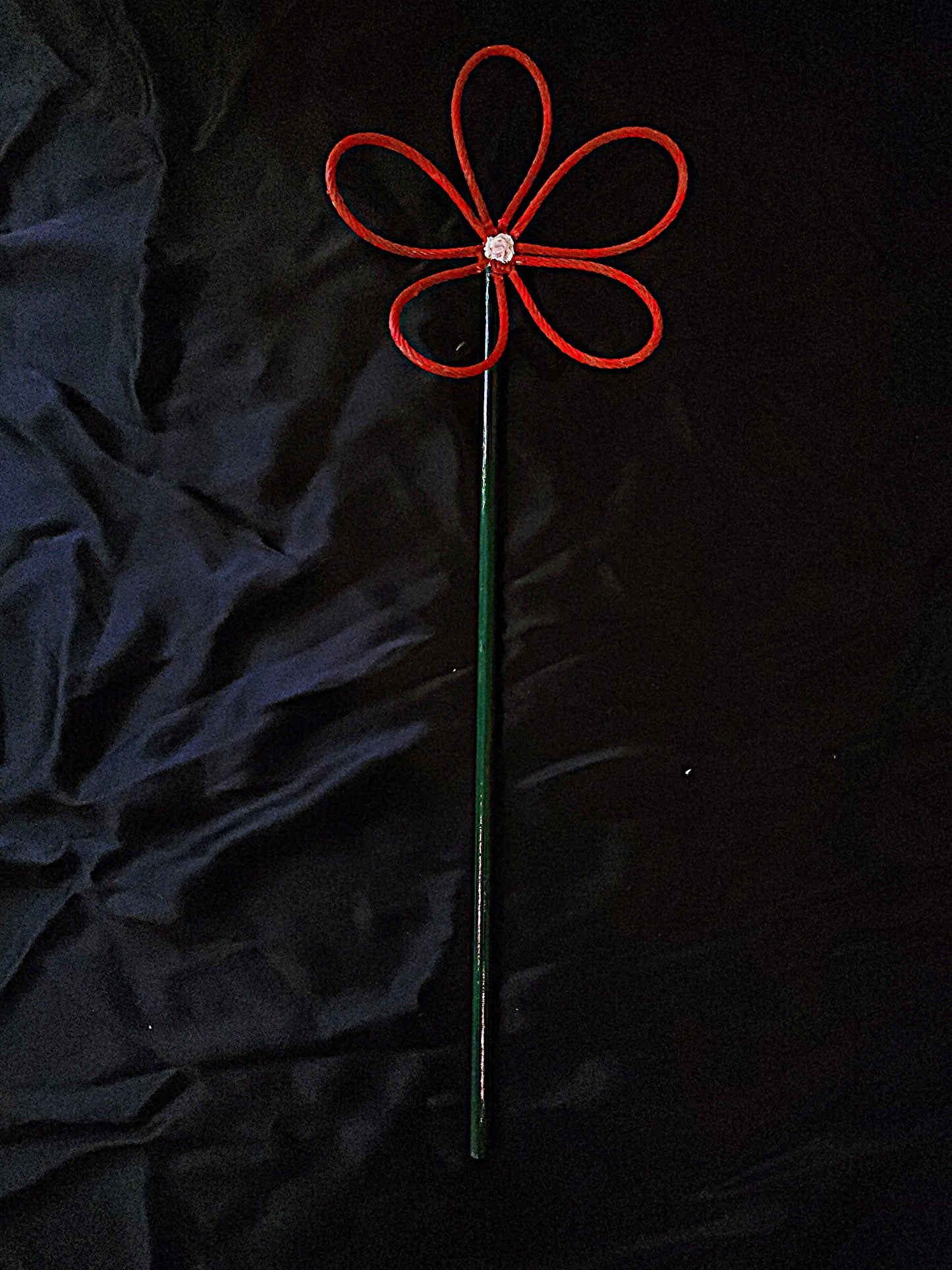 Steel Flower Sculpture
