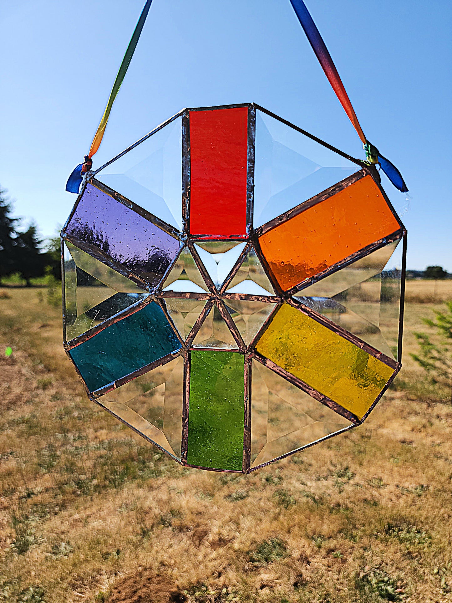 Pride Starburst Suncatcher