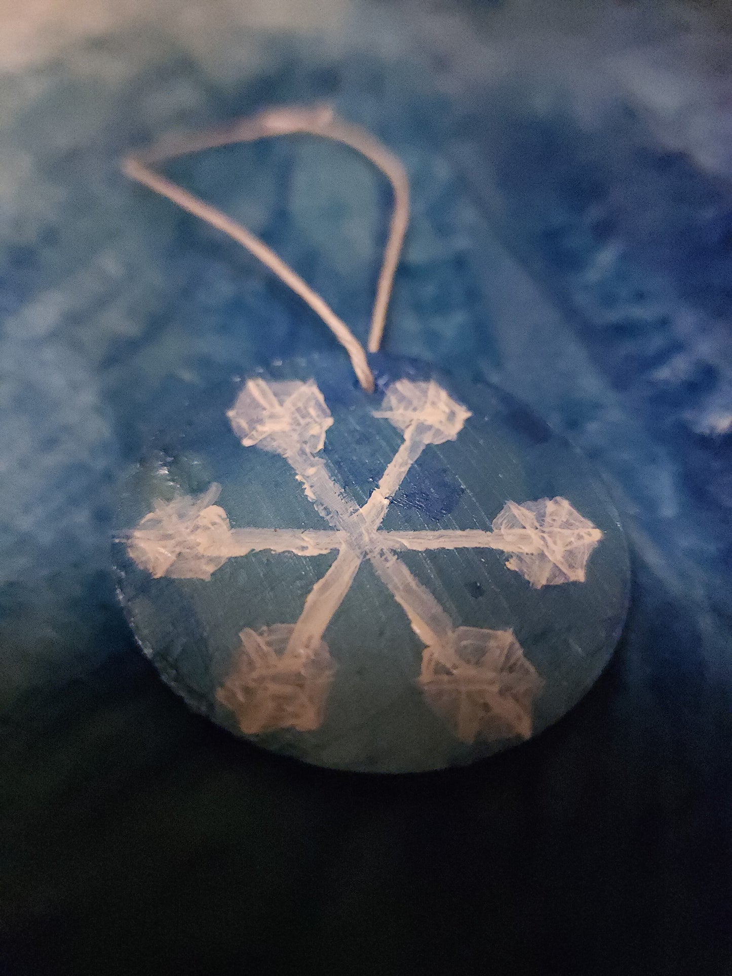 2" snowflakes Yule Tree Decor