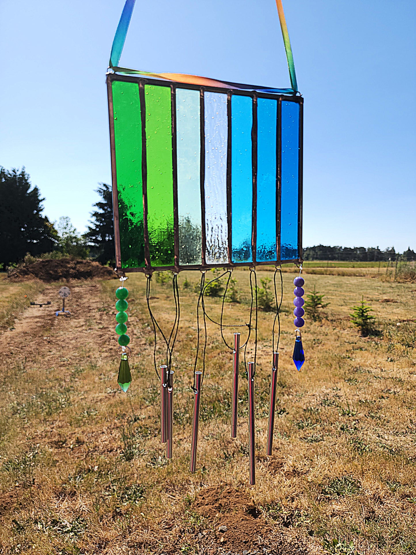 Gay Pride Flag Wind Chime