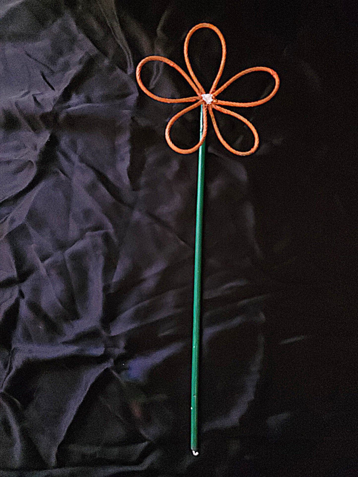 Steel Flower Sculpture