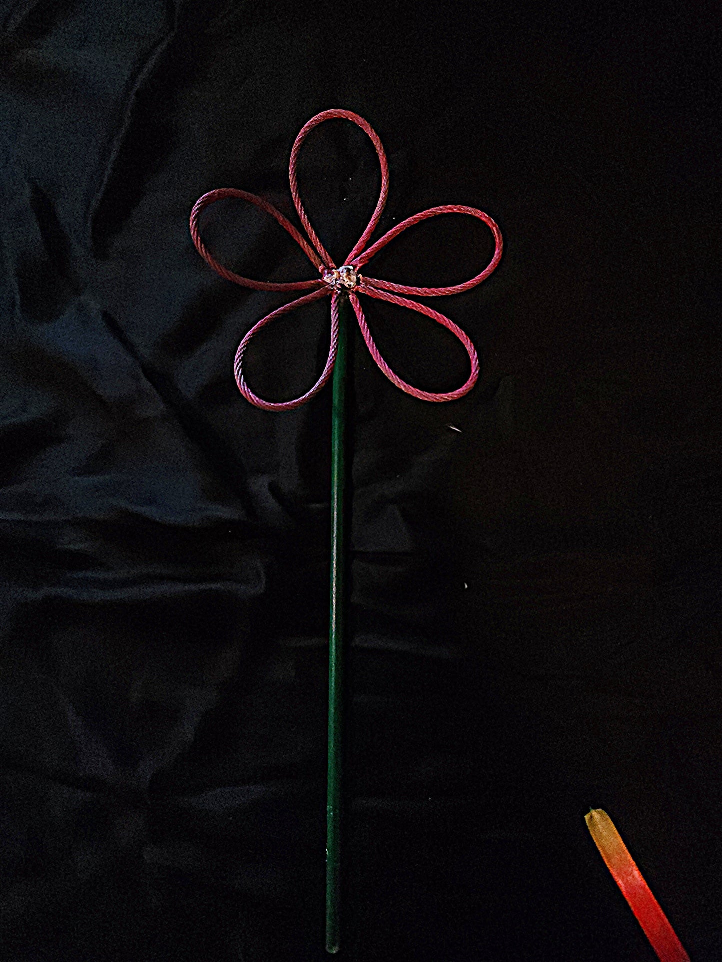 Steel Flower Sculpture