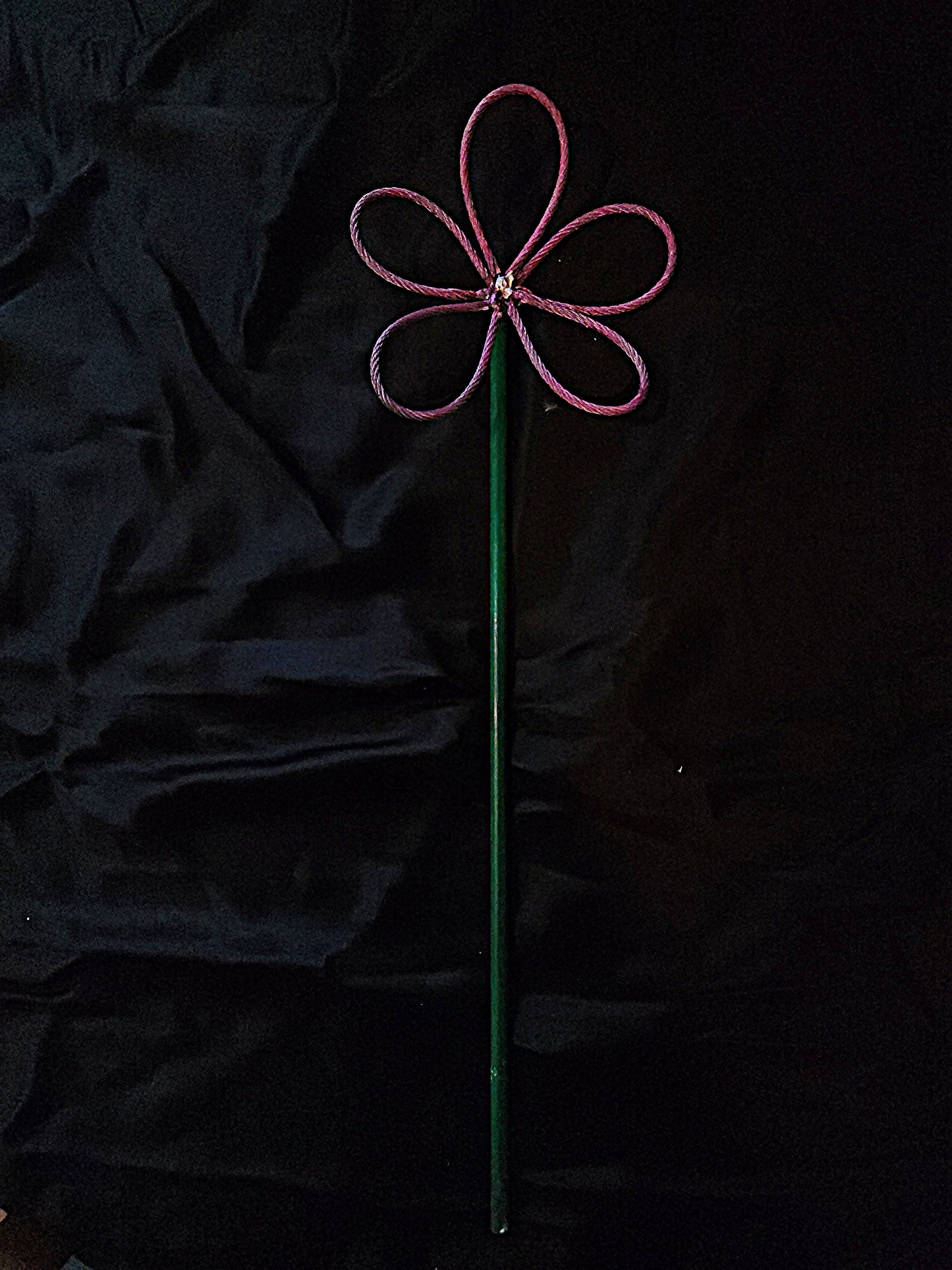 Steel Flower Sculpture