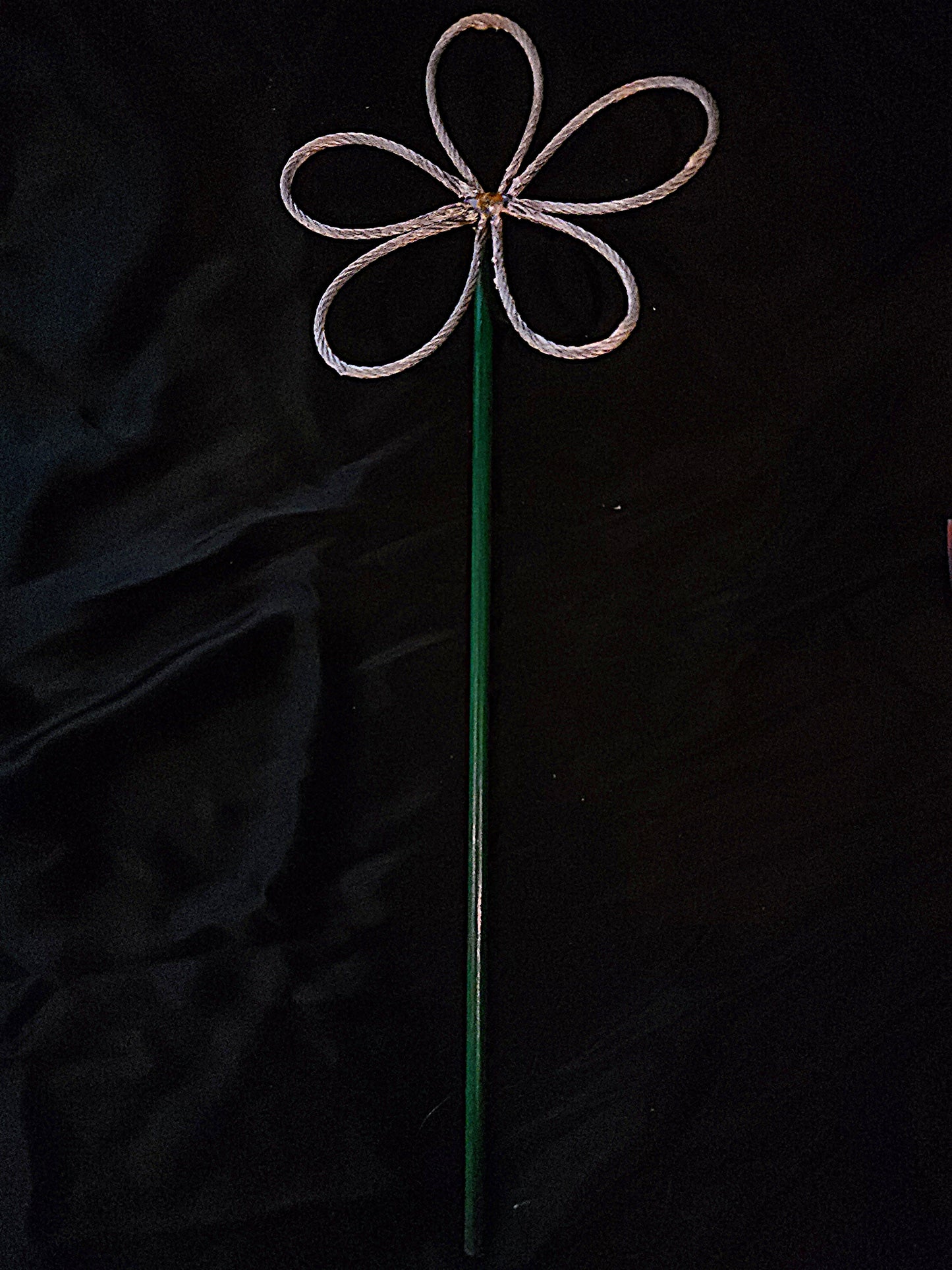 Steel Flower Sculpture