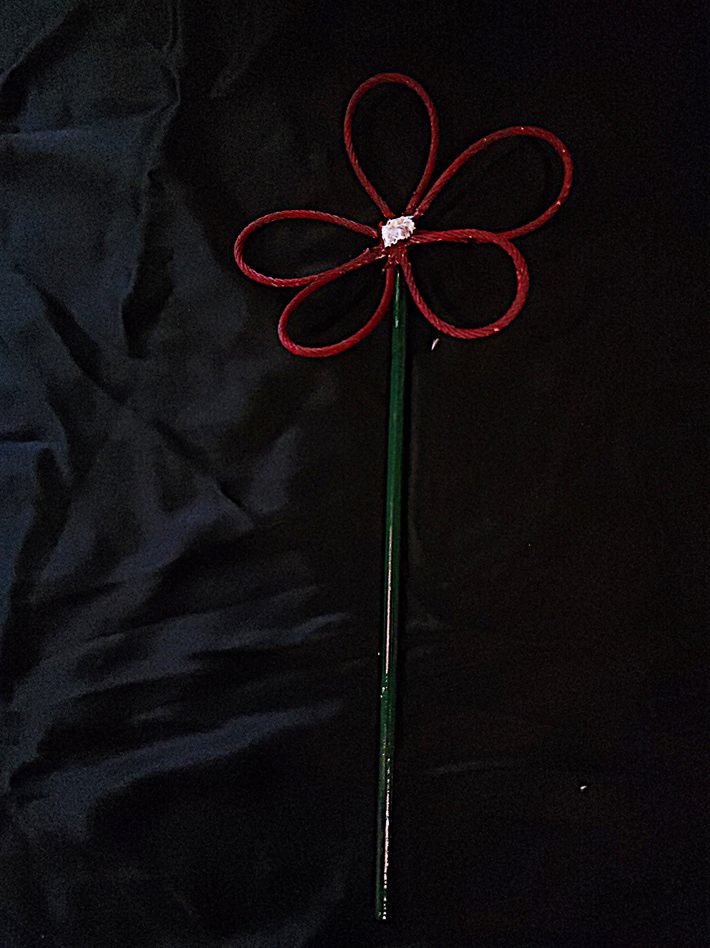 Steel Flower Sculpture