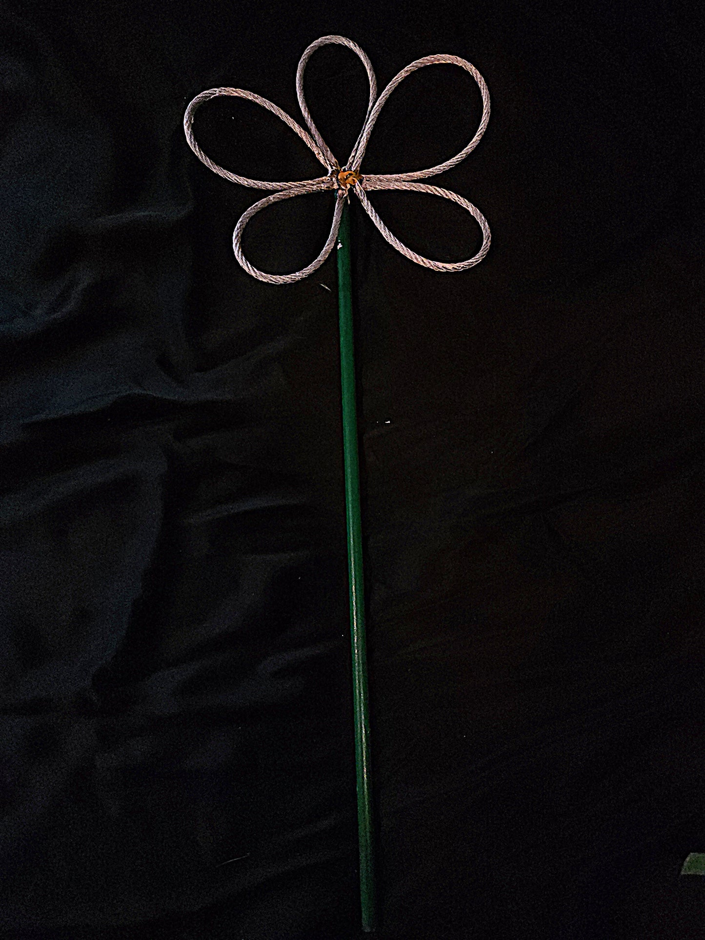 Steel Flower Sculpture