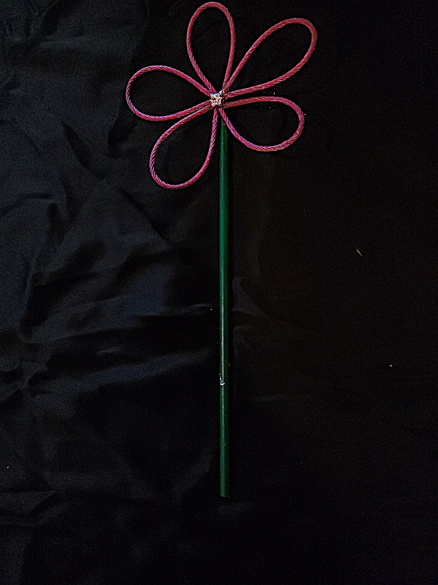 Steel Flower Sculpture