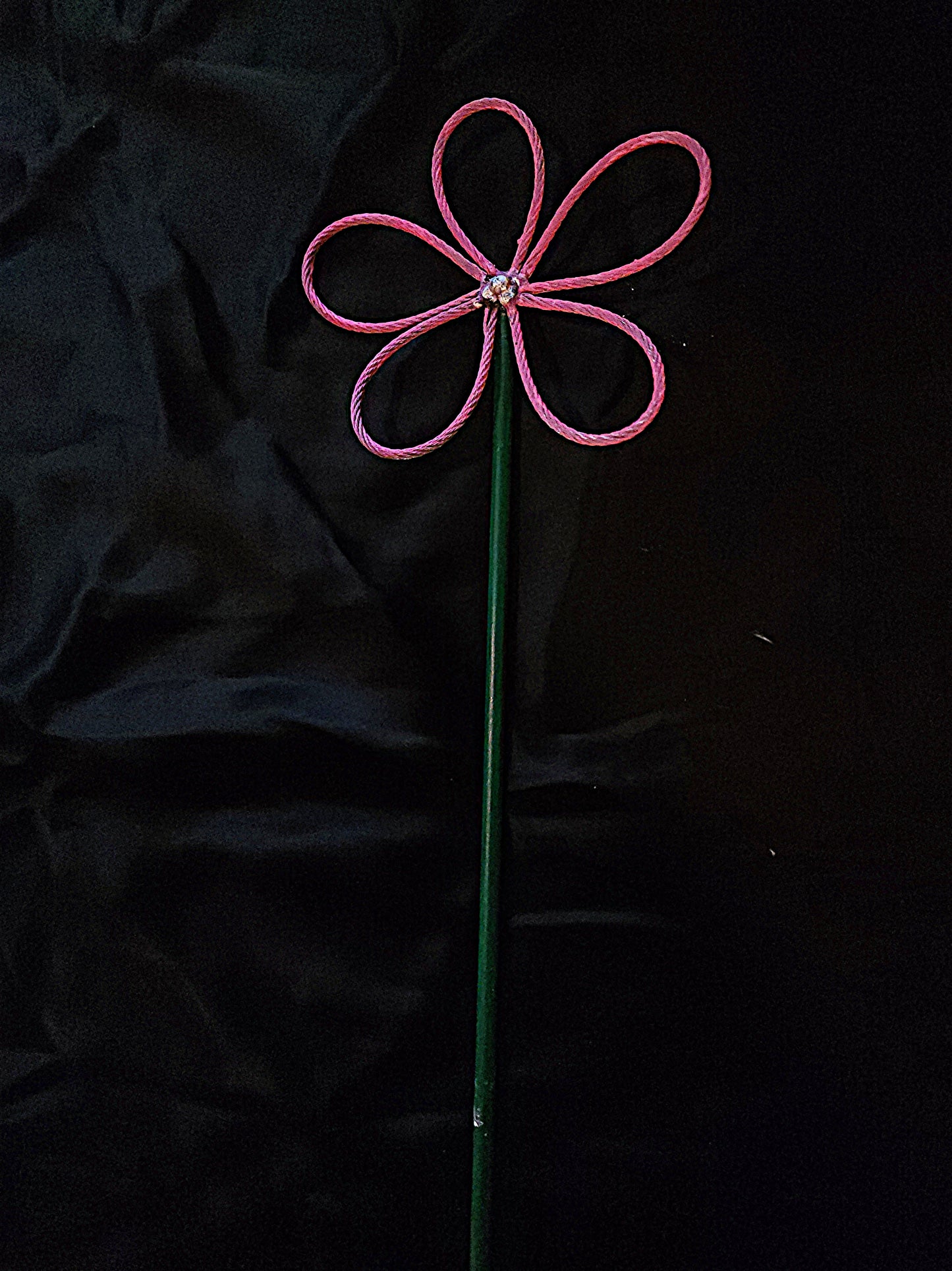 Steel Flower Sculpture