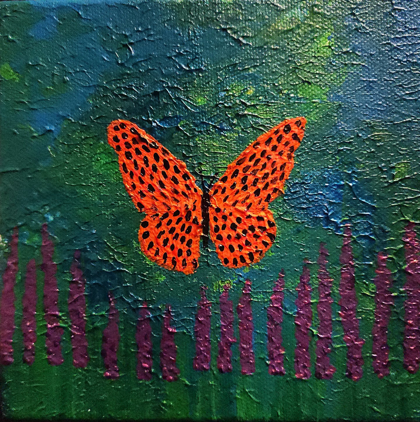 Leopard Fritillery & Lupine