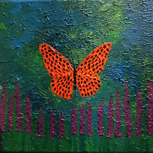 Leopard Fritillery & Lupine