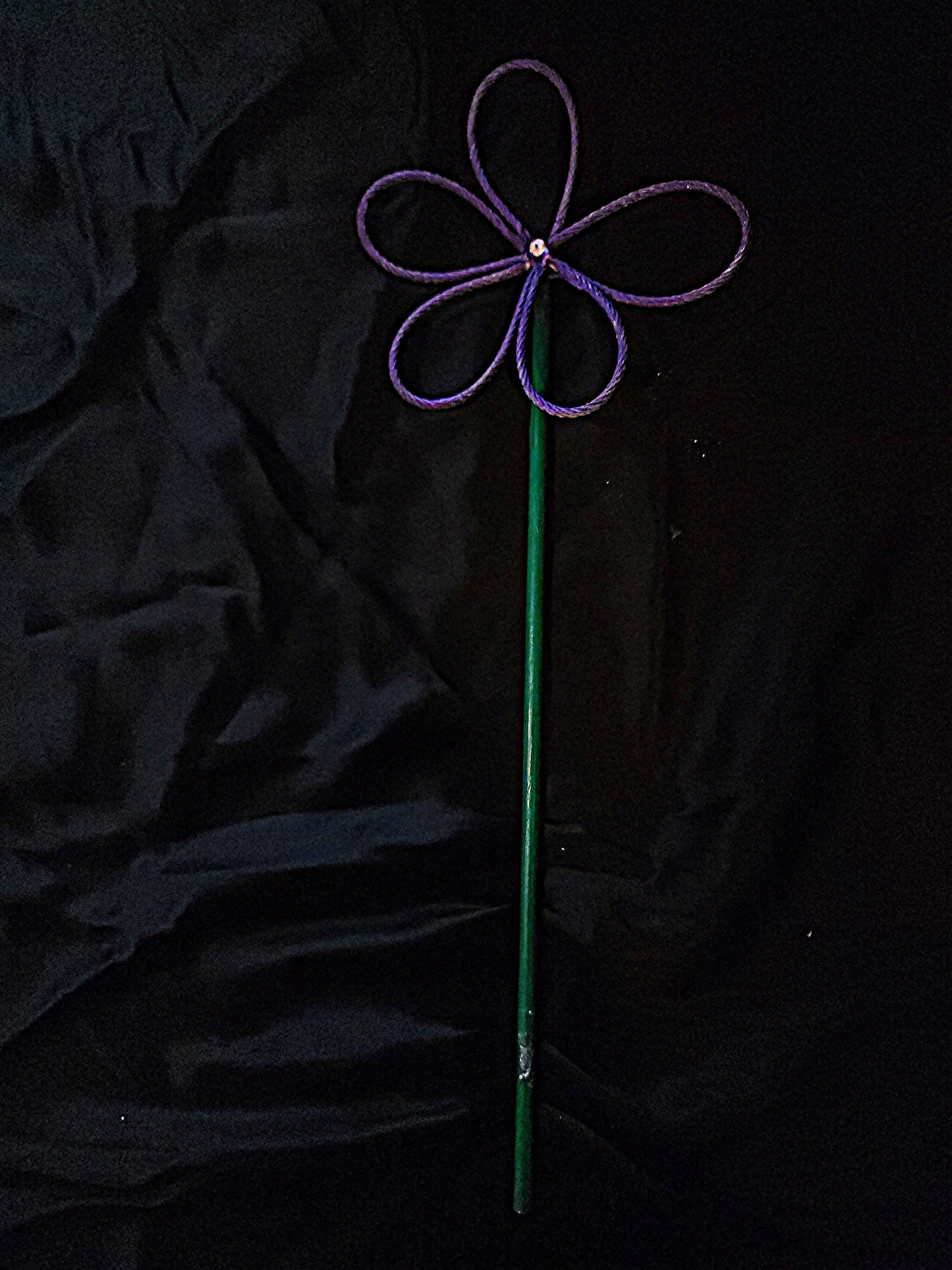 Steel Flower Sculpture