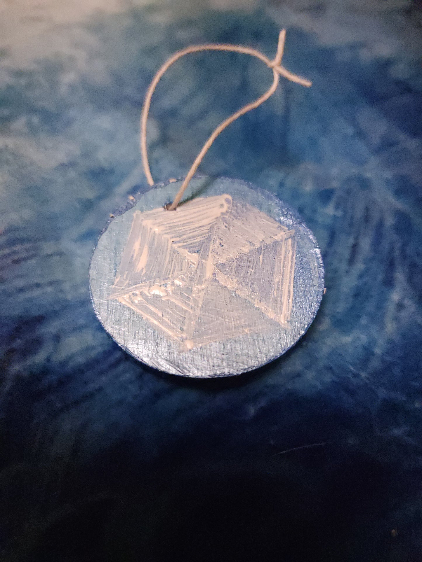 2" snowflakes Yule Tree Decor