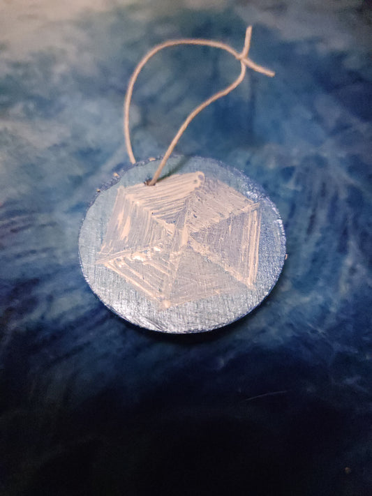 2" snowflakes Yule Tree Decor