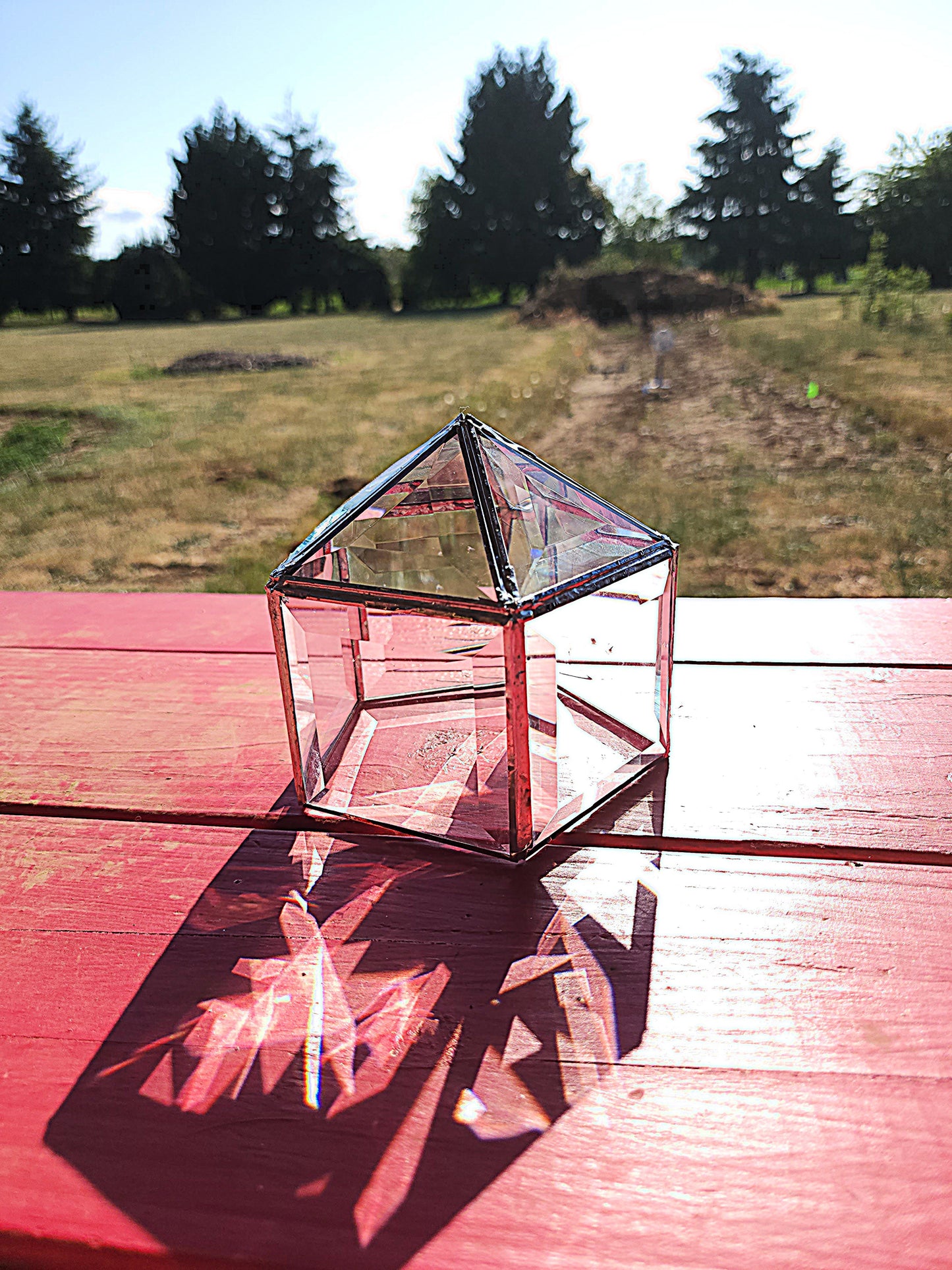 Beveled Glass Isis Crystal