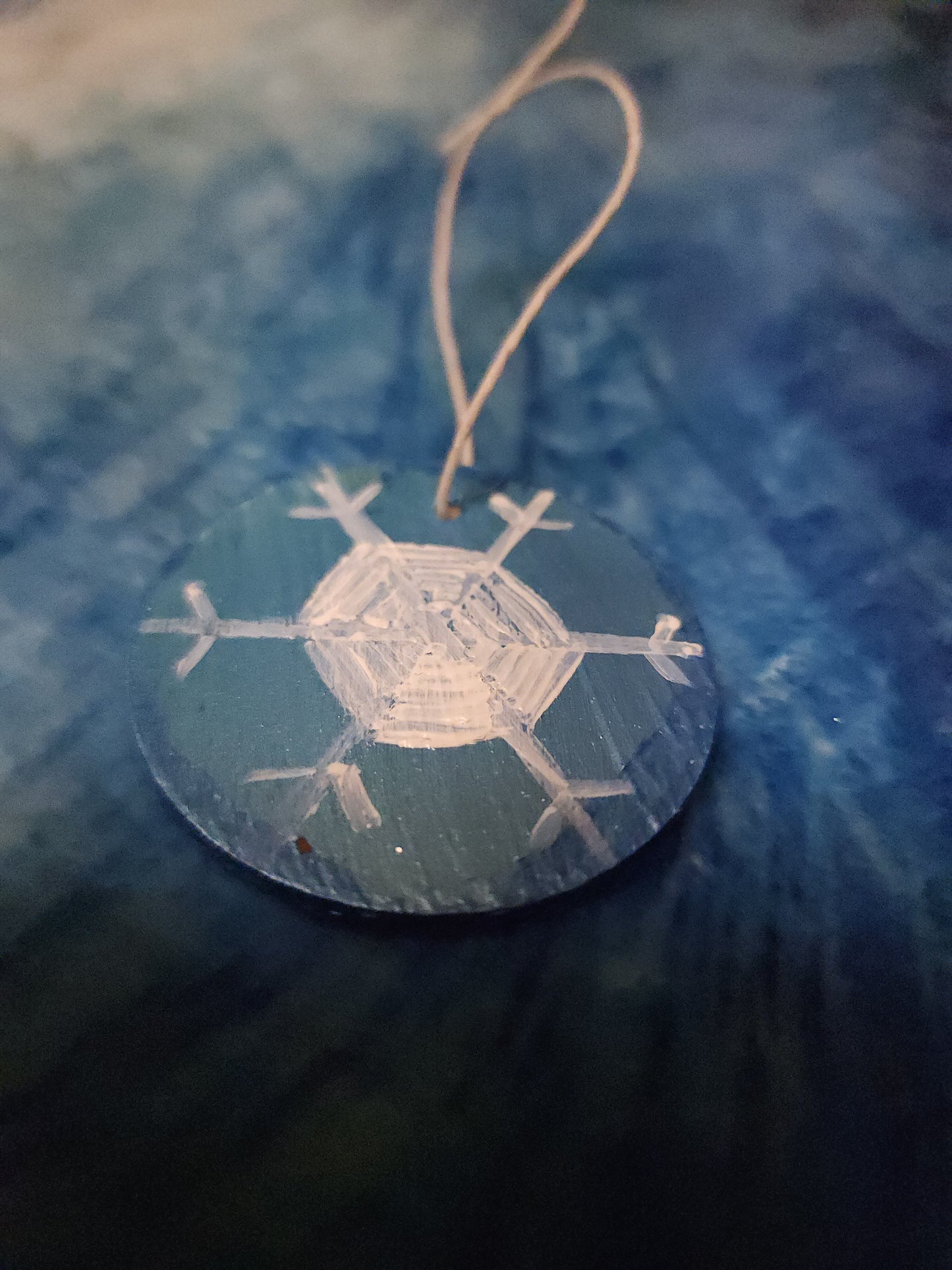 2" snowflakes Yule Tree Decor