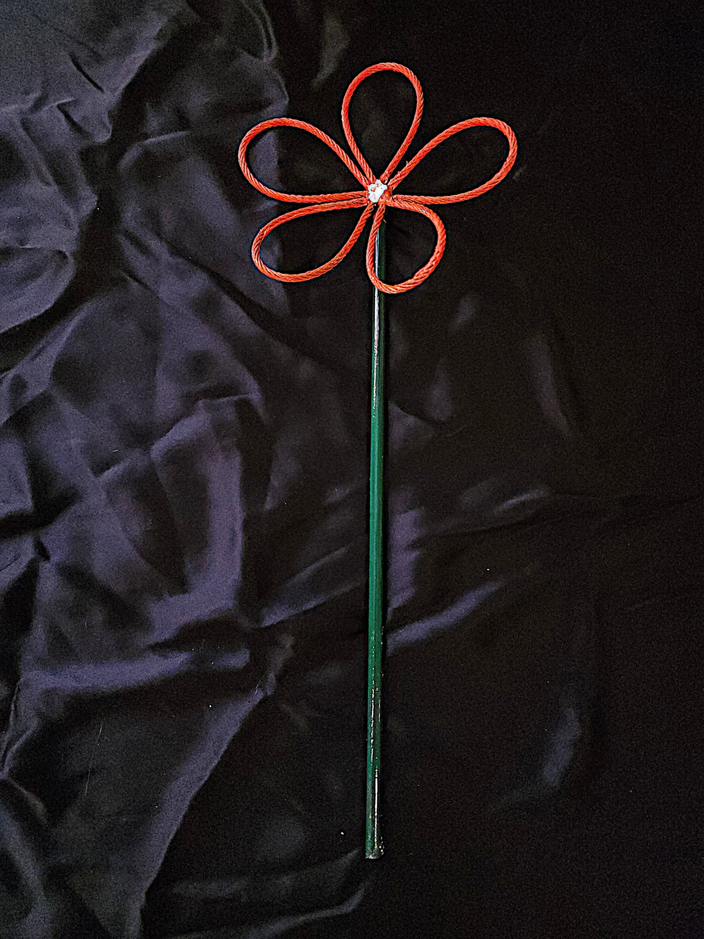 Steel Flower Sculpture