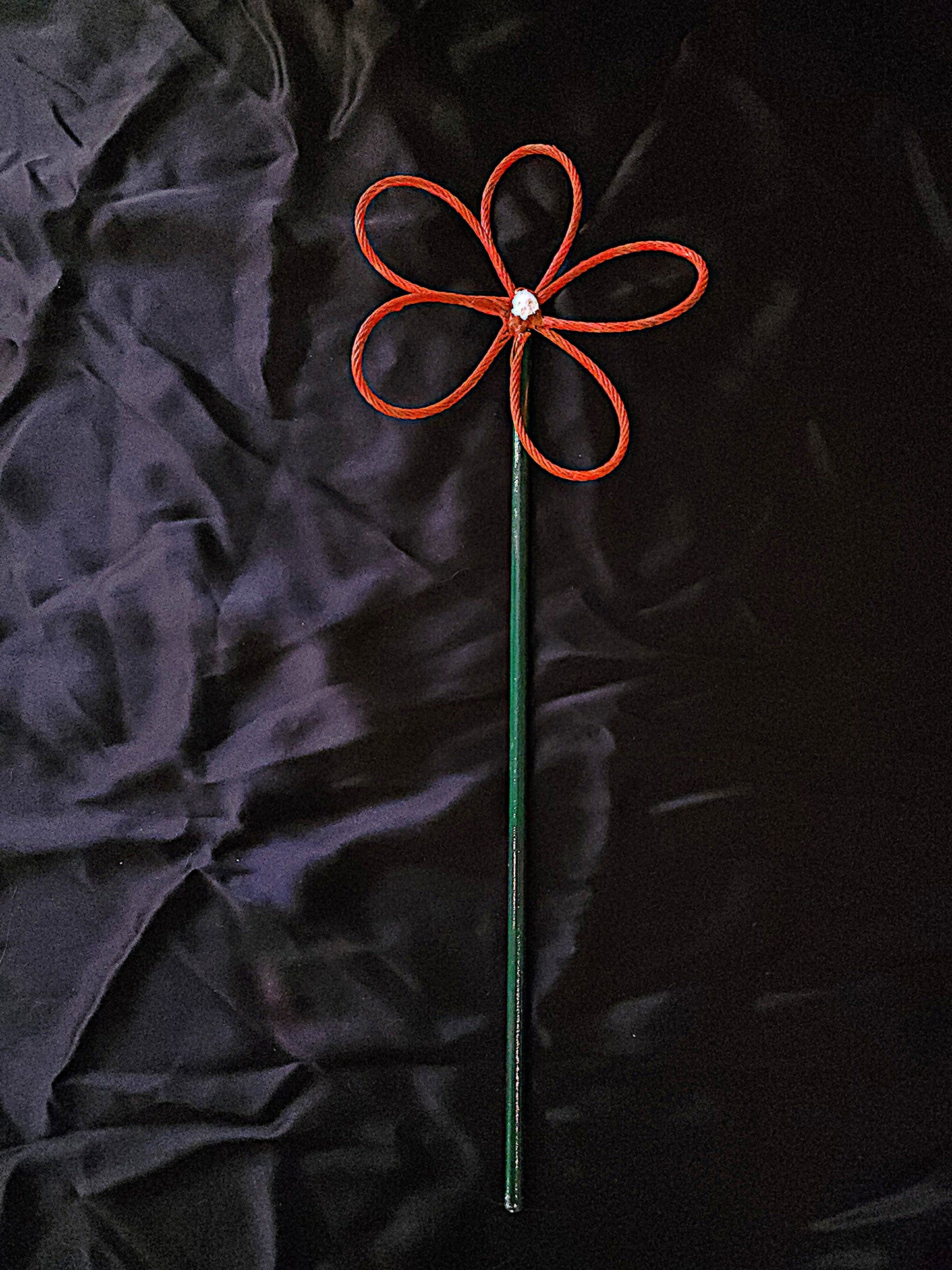 Steel Flower Sculpture