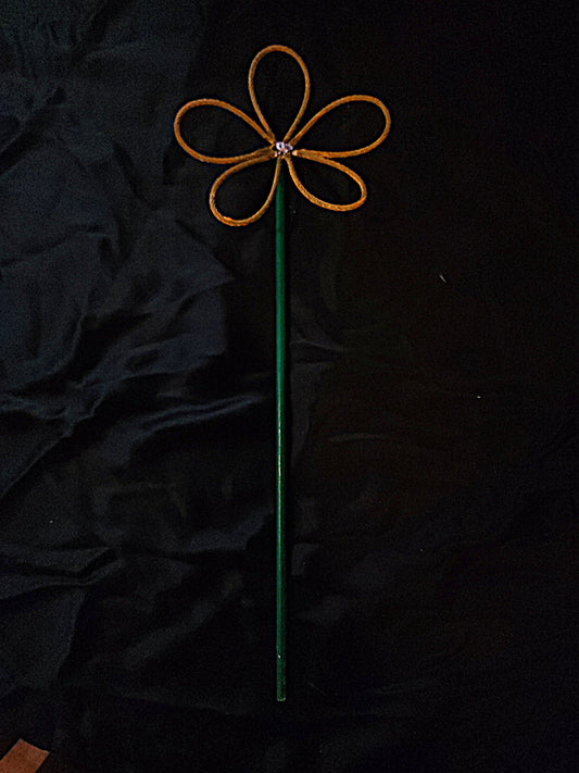 Steel Flower Sculpture