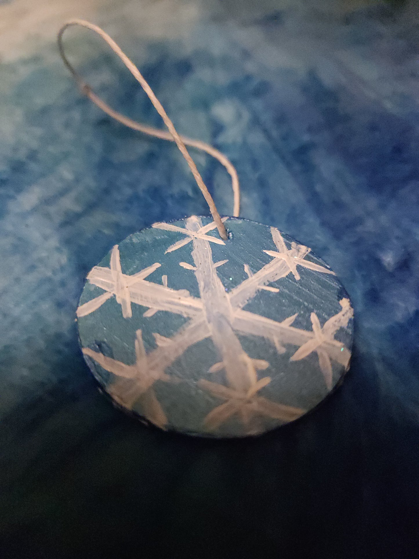 2" snowflakes Yule Tree Decor