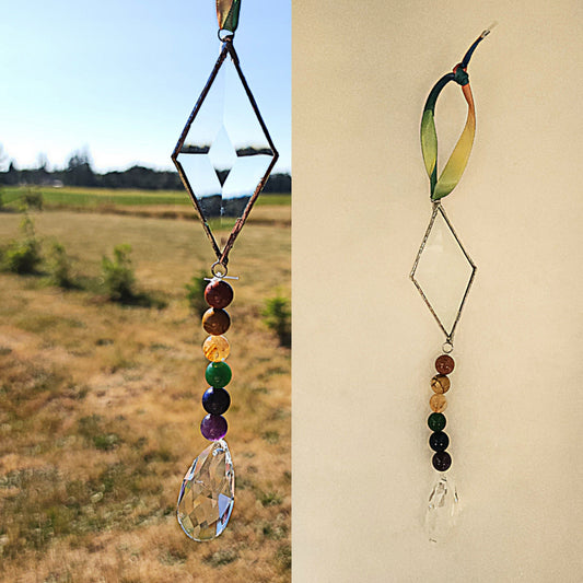 Rainbow Kite Suncatcher