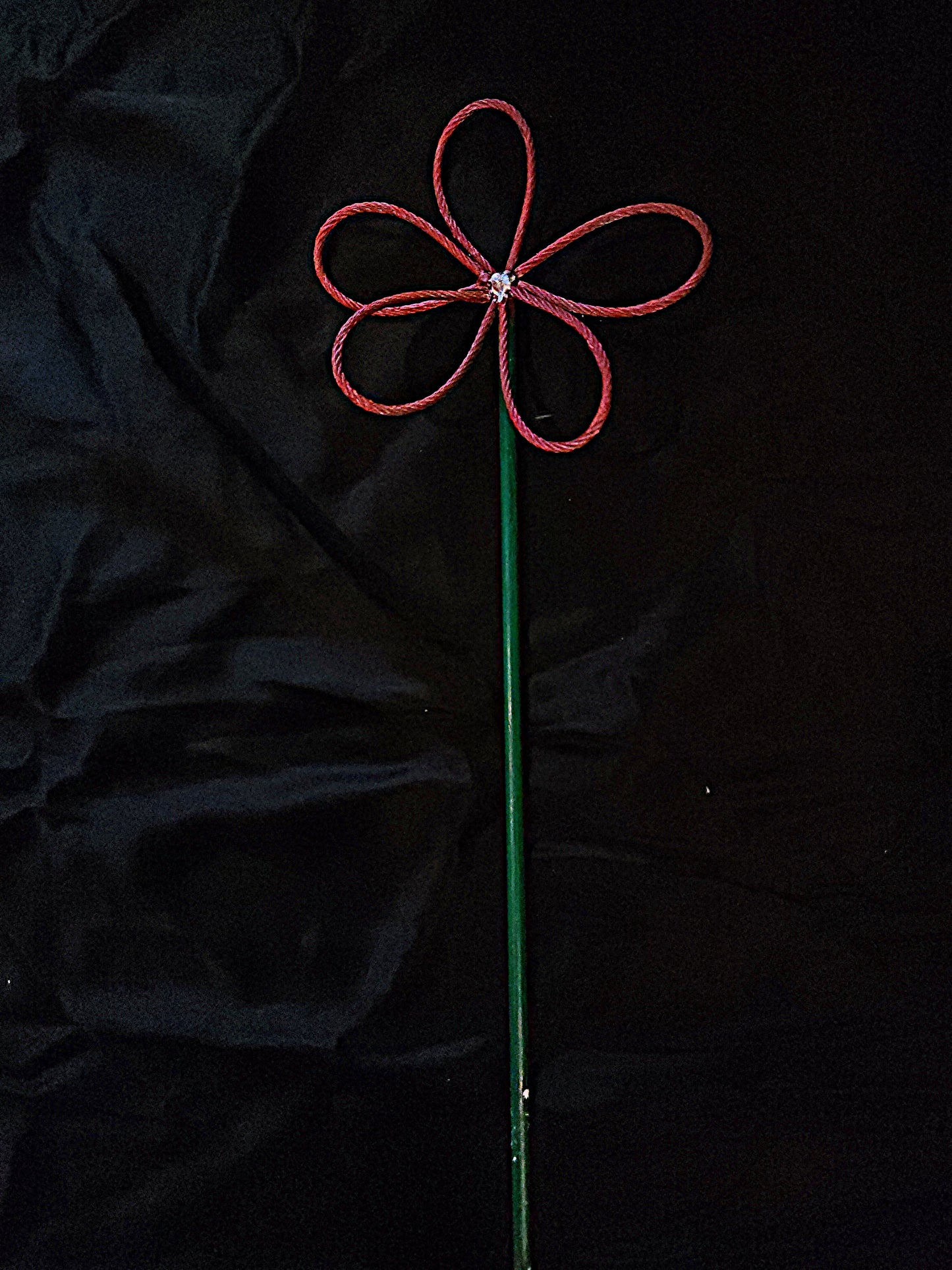 Steel Flower Sculpture