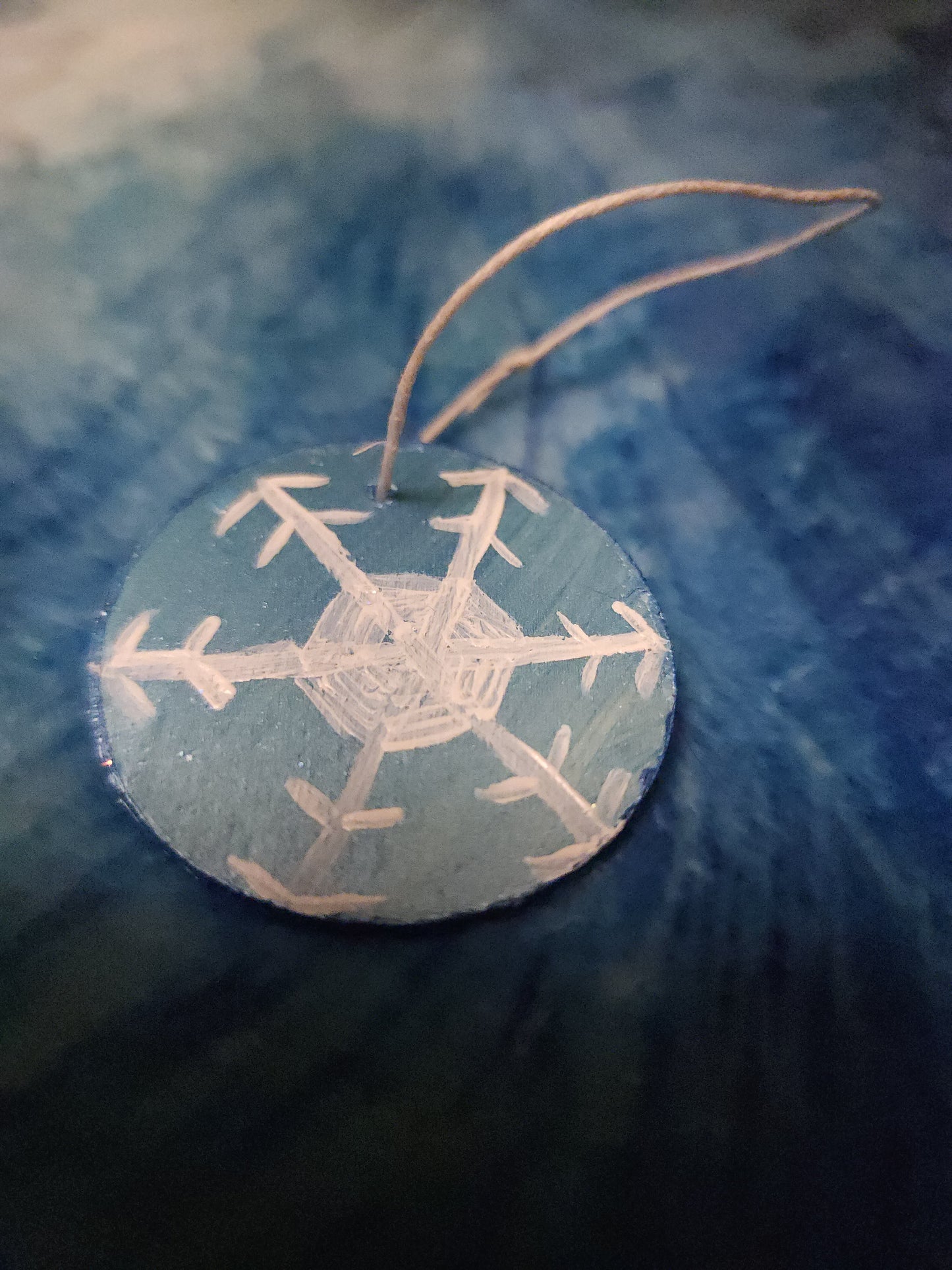 2" snowflakes Yule Tree Decor