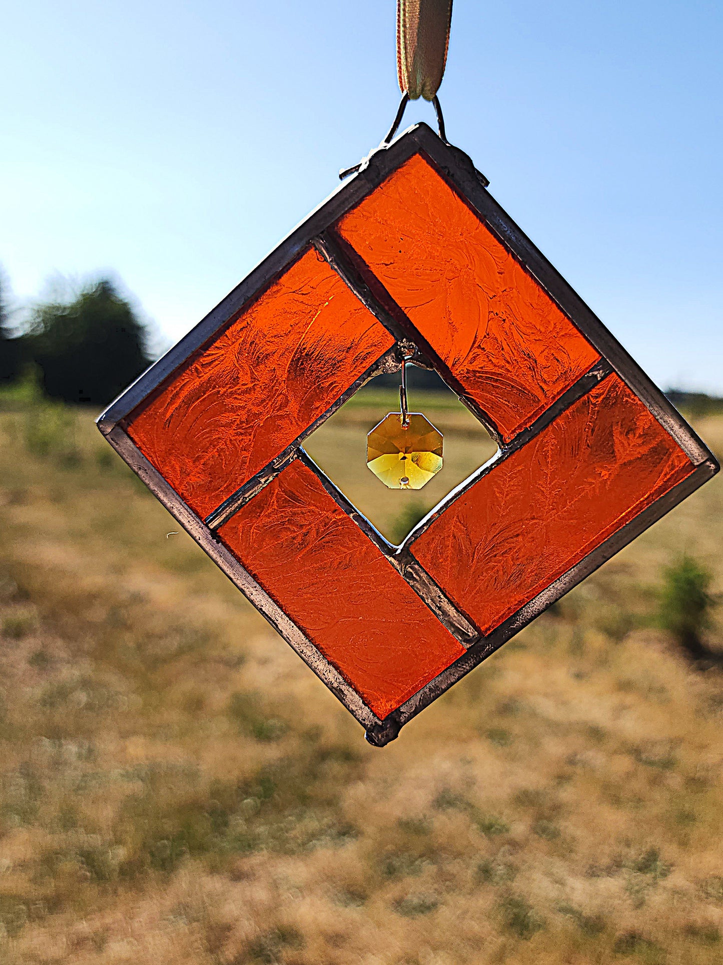 Orange Suncatcher #1