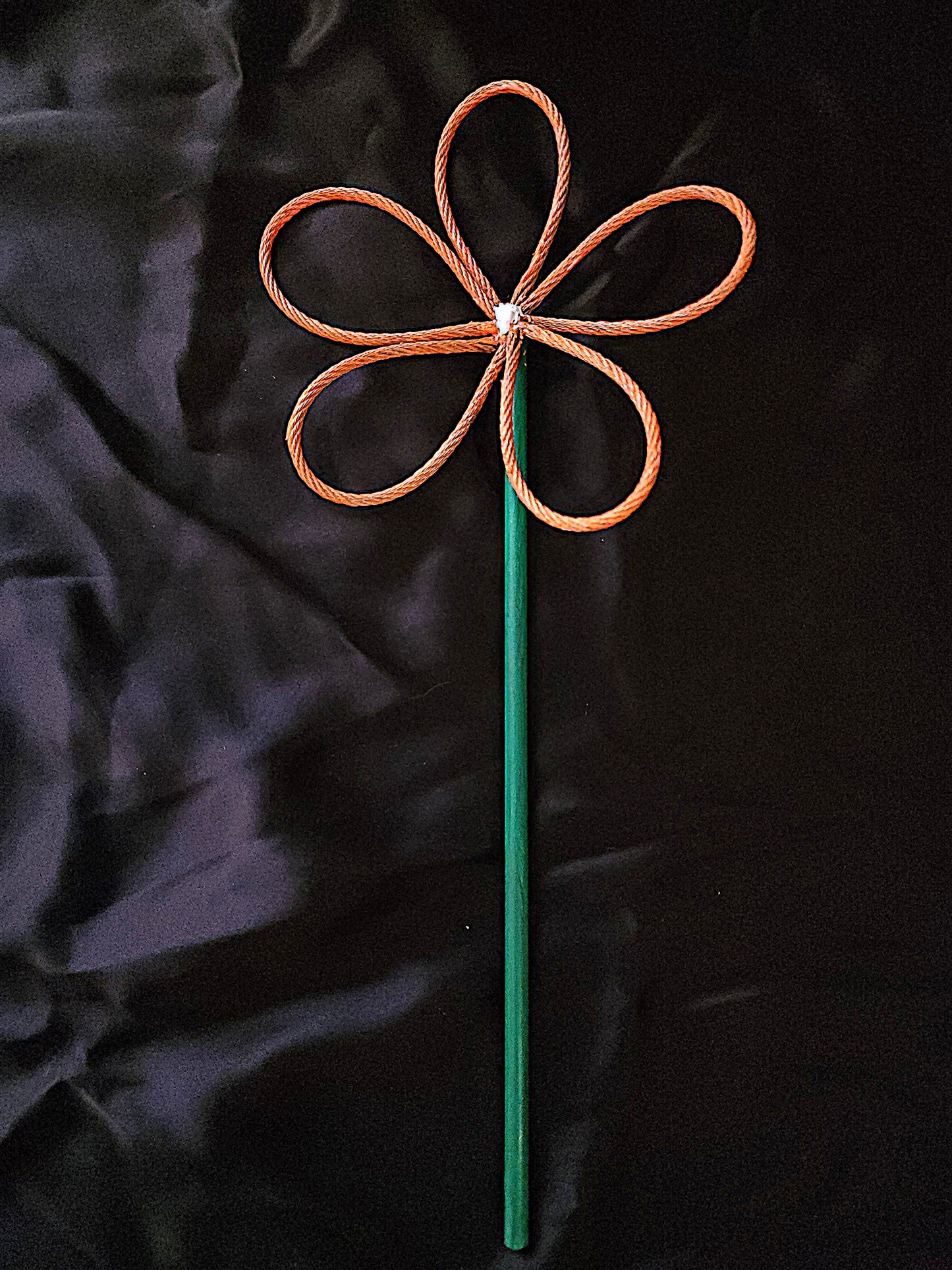 Steel Flower Sculpture