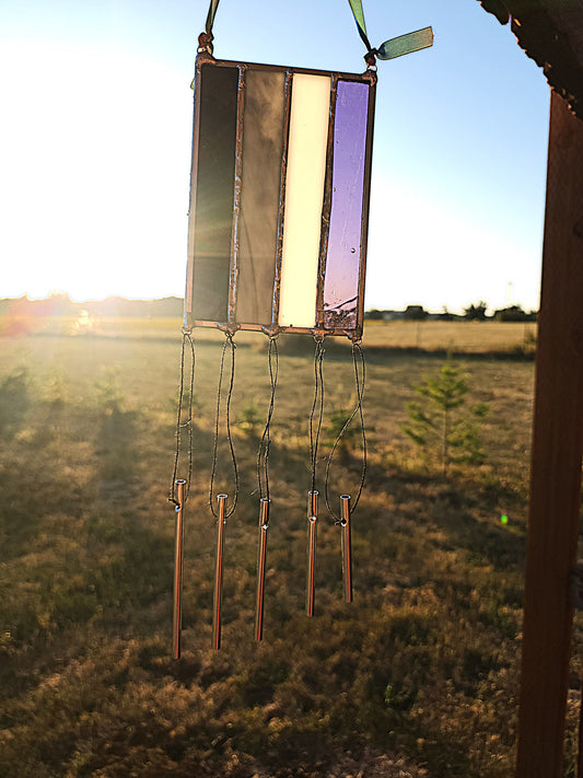 Asexual Flag Wind Chime