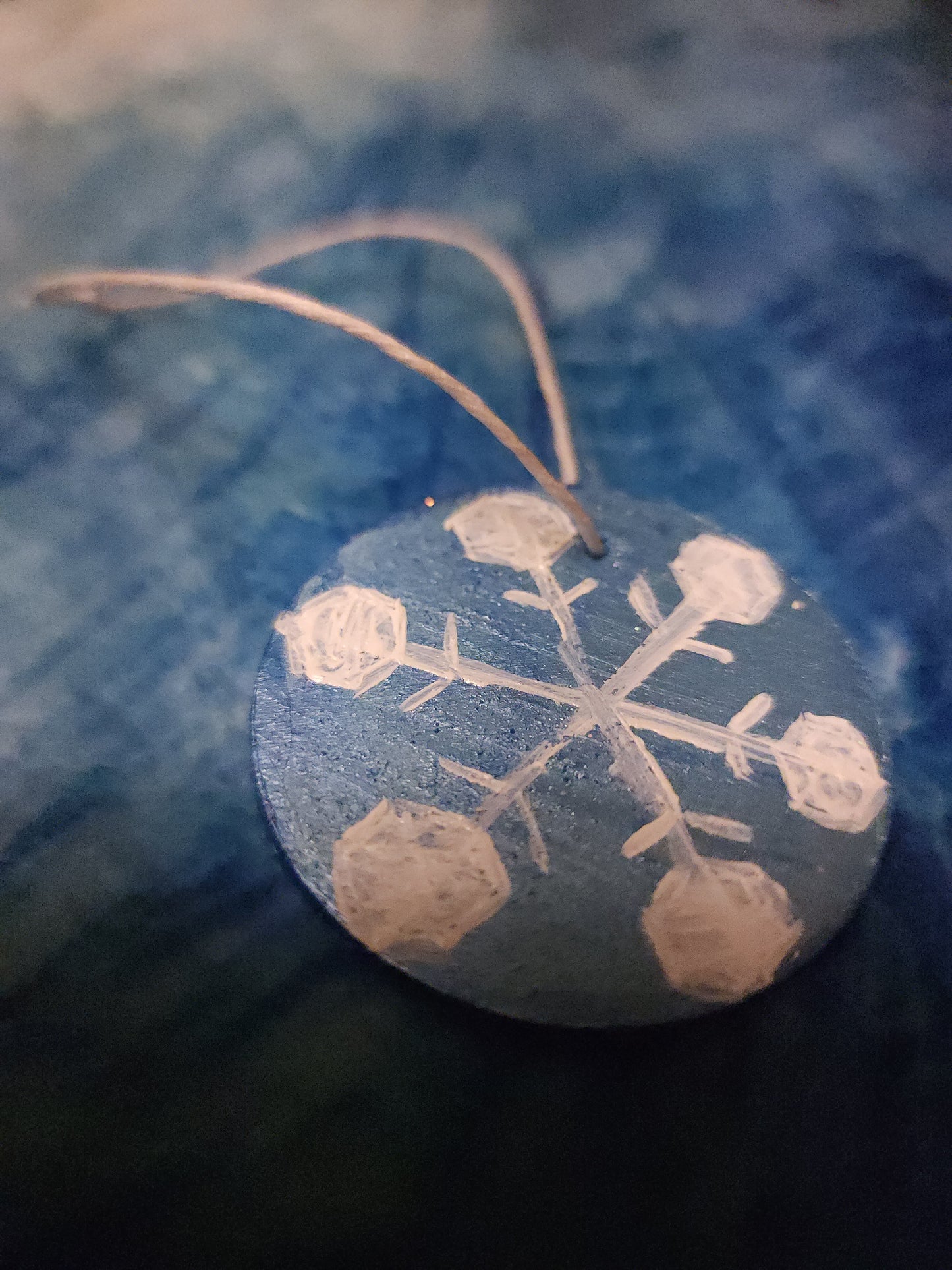 2" snowflakes Yule Tree Decor