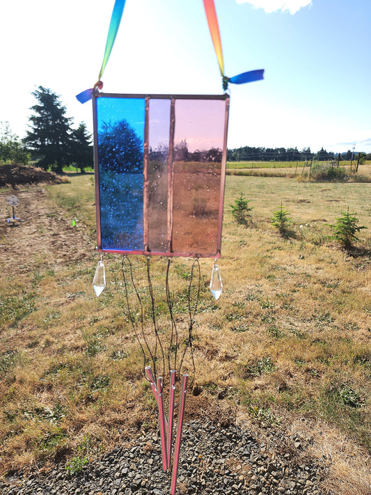 Bisexual Flag Wind Chime