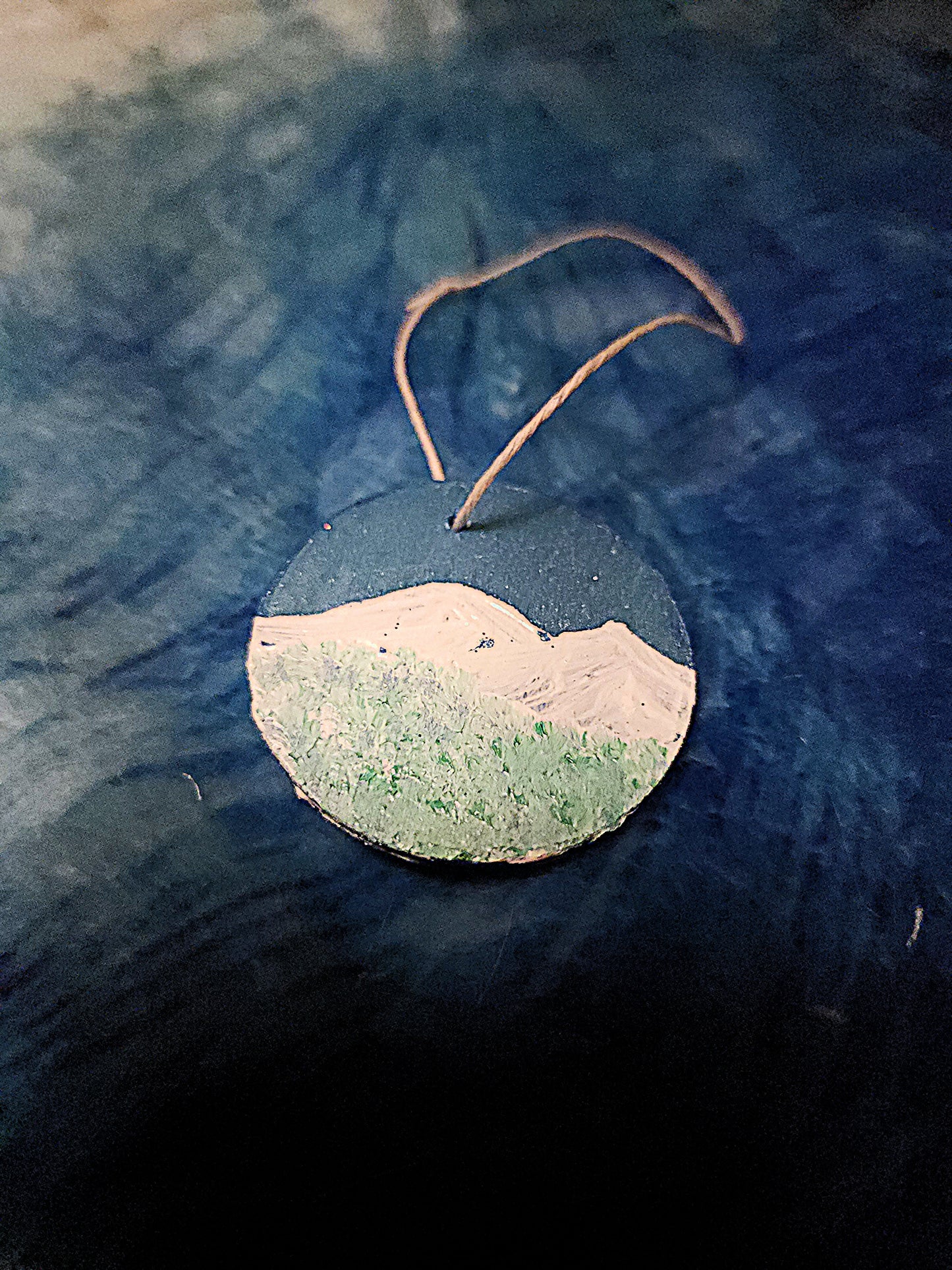 2" landscapes Yule Tree Decor