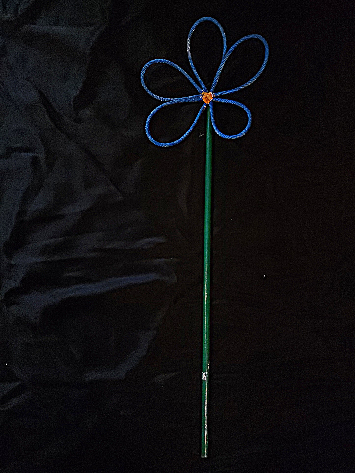 Steel Flower Sculpture