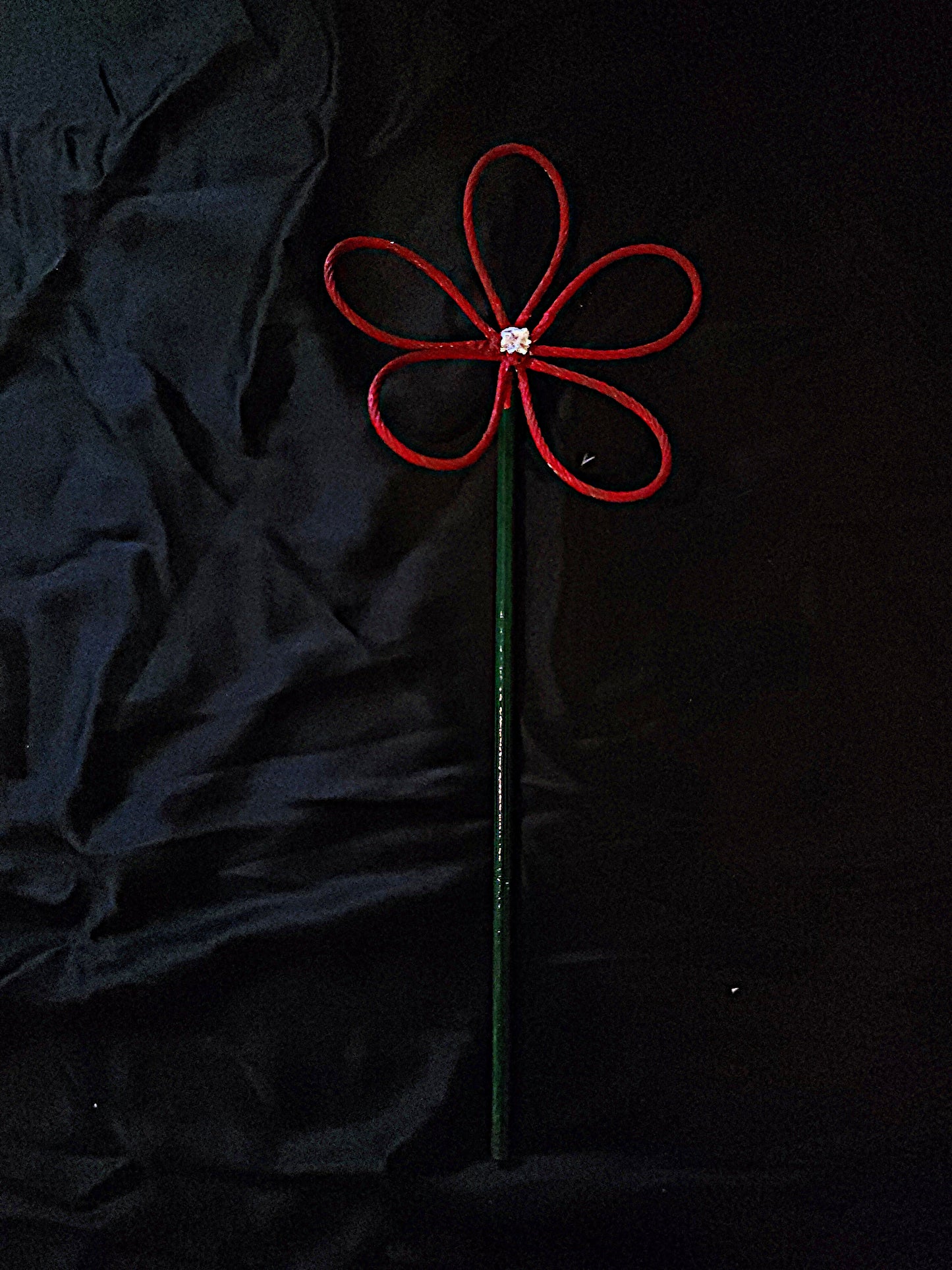 Steel Flower Sculpture