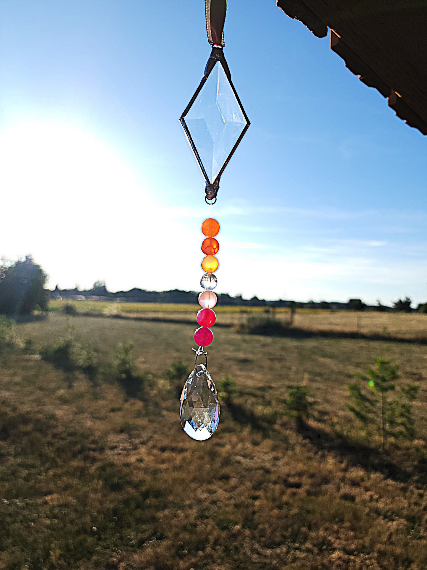 Lesbian Pride Kite Suncatcher