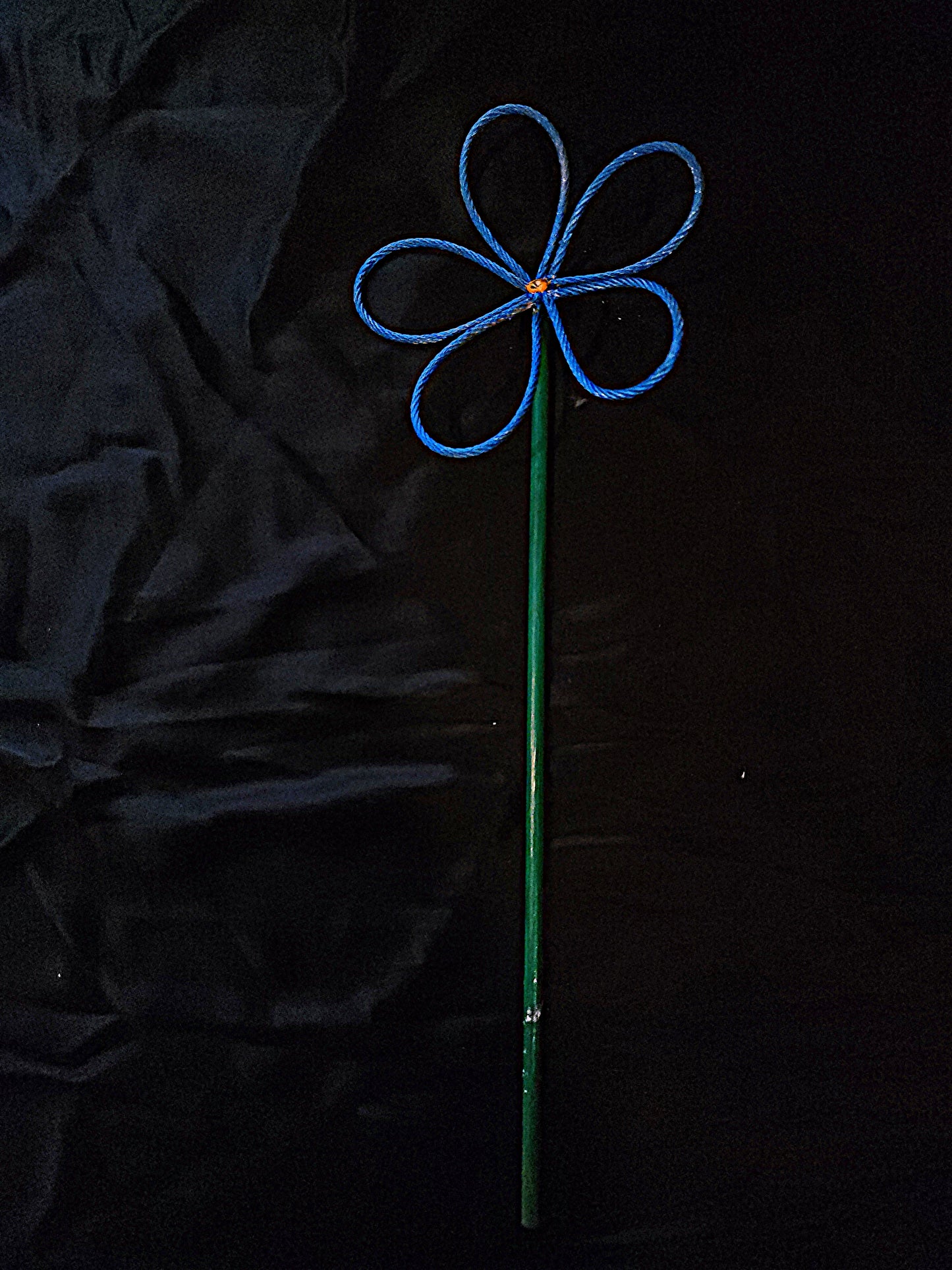 Steel Flower Sculpture