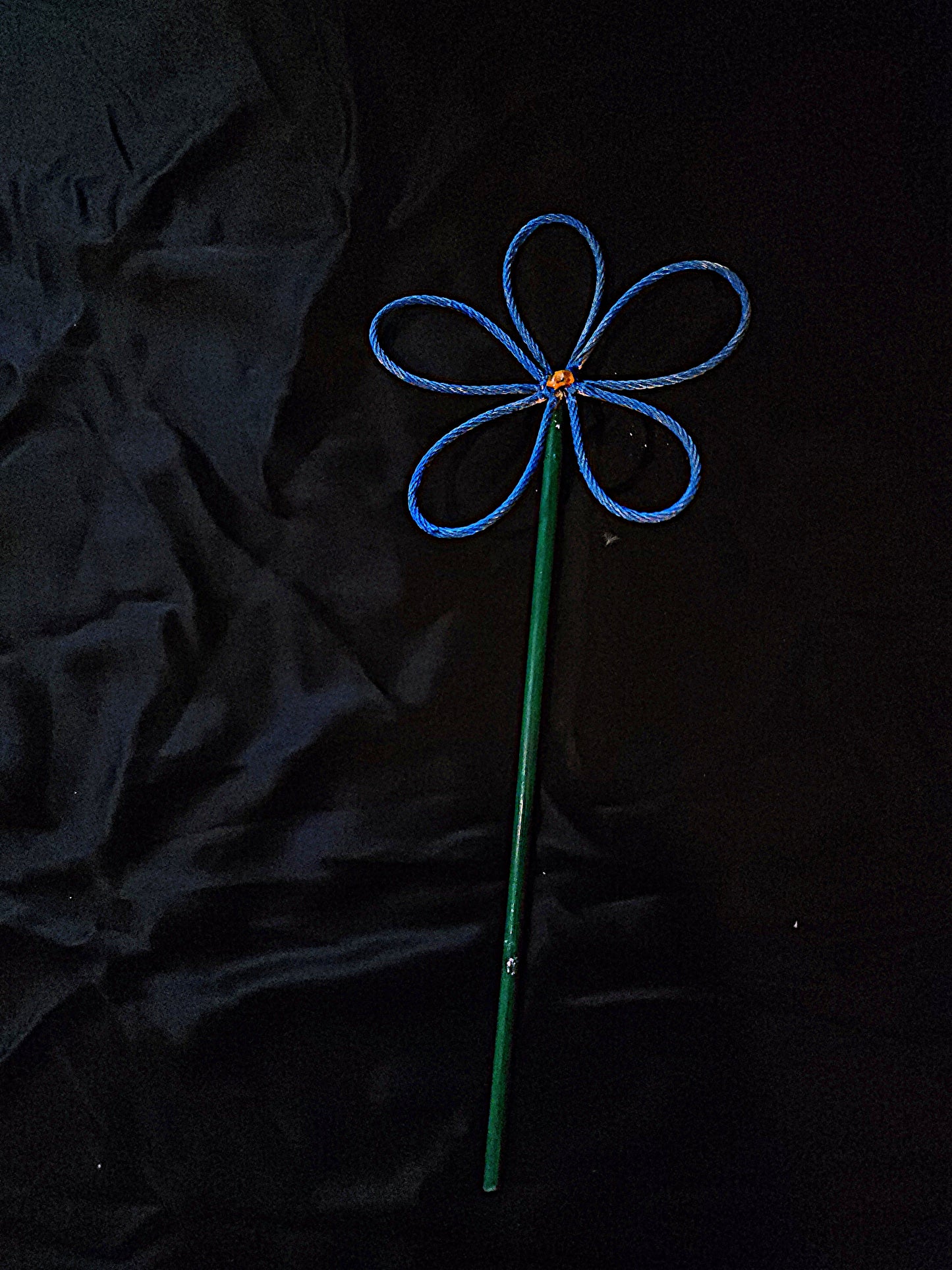 Steel Flower Sculpture