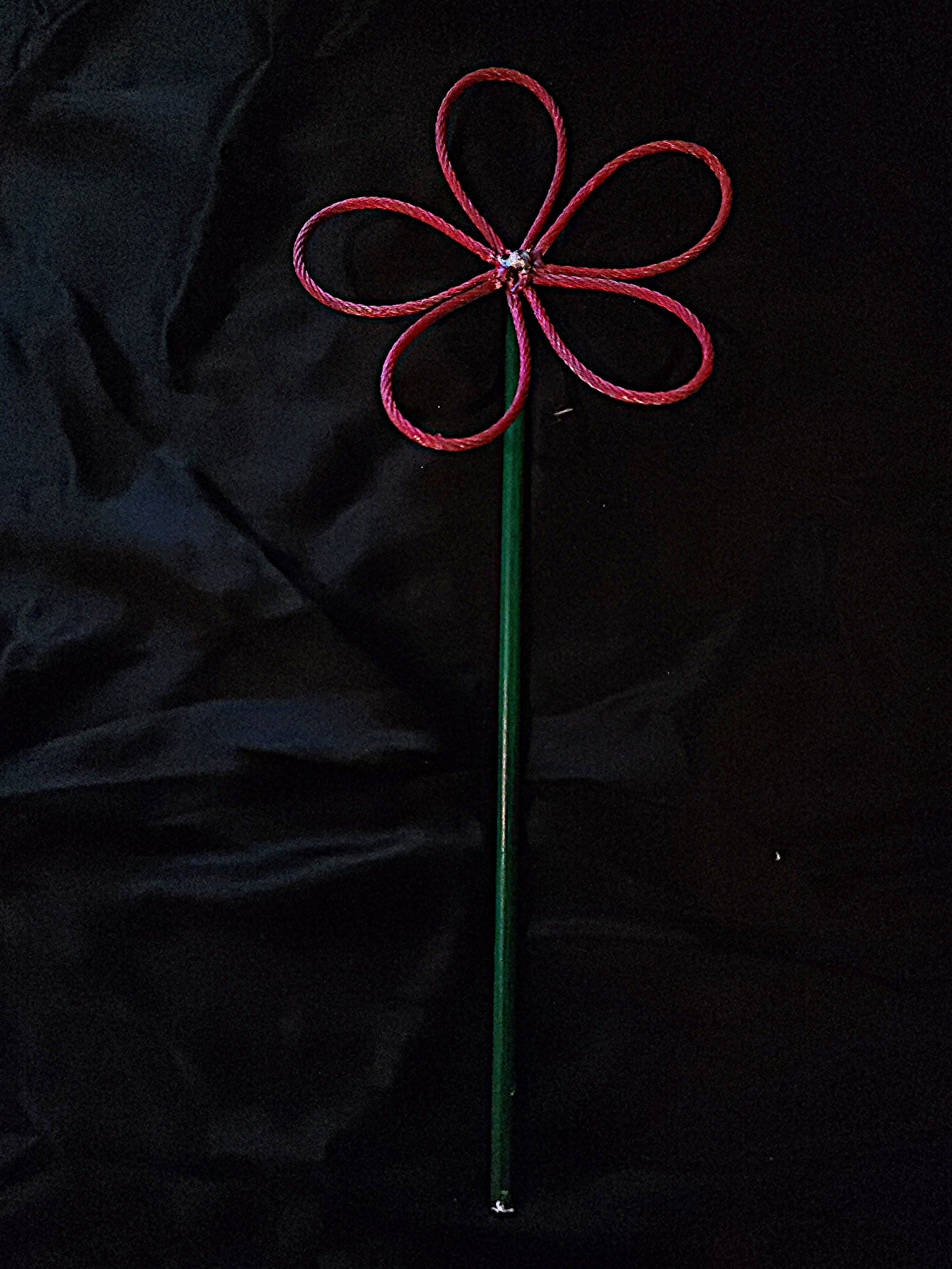 Steel Flower Sculpture