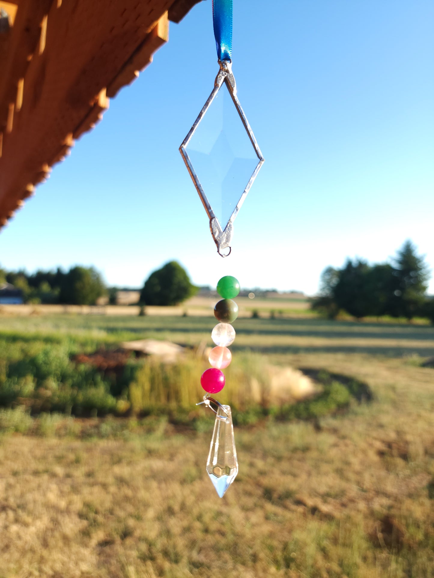 Abrosexual Pride Kite Suncatcher